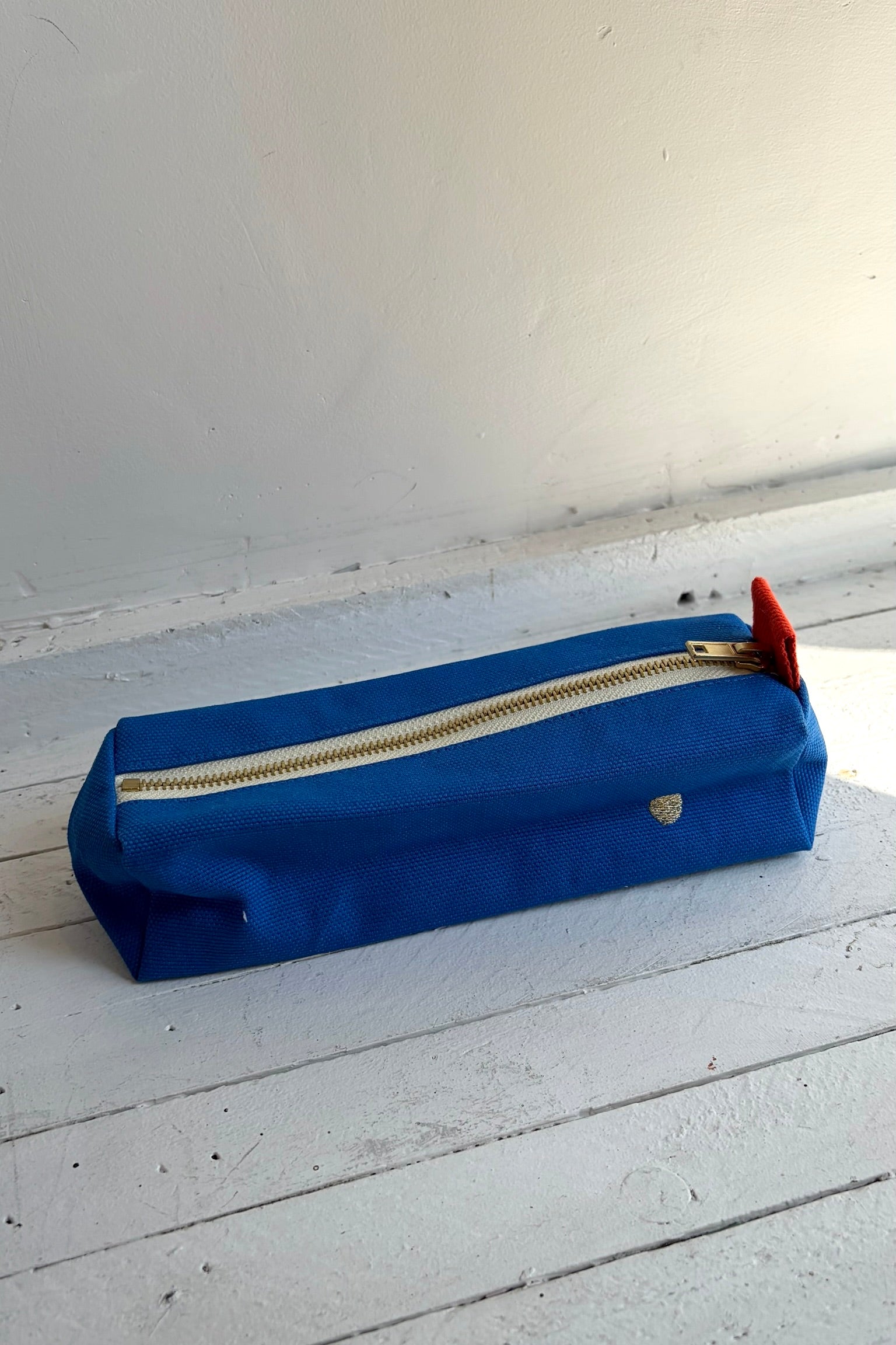 Mecano Pencil Case / Water-Repellant Blue