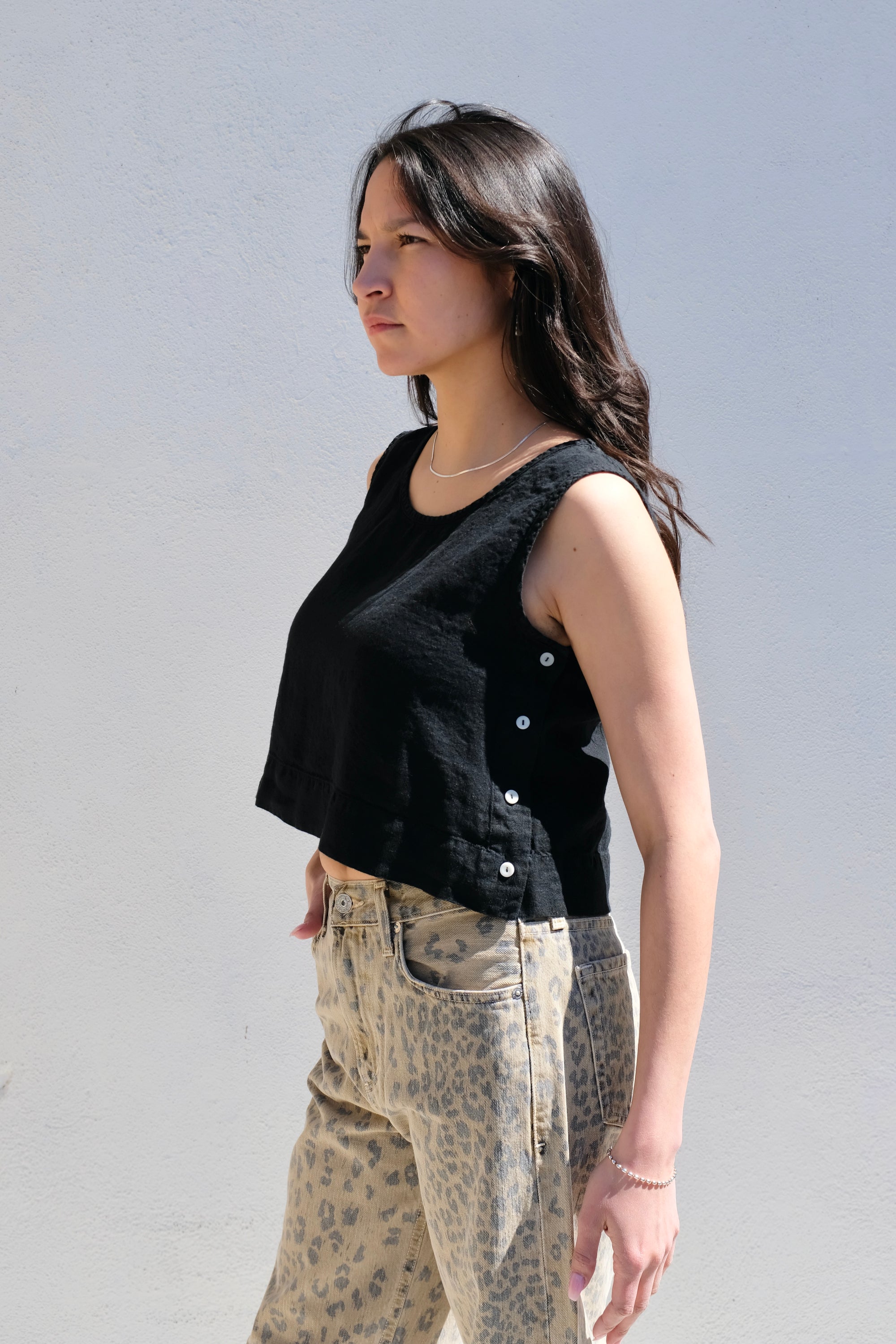 Gillian Stevens Eva Top / Noir