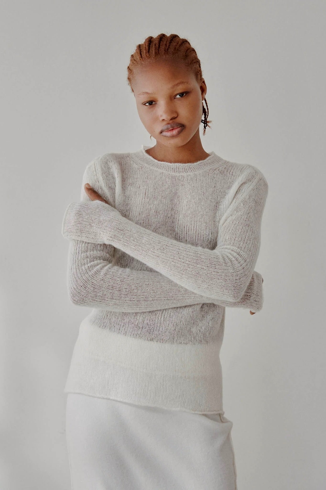 Rus Yubi Sweater / Chalk
