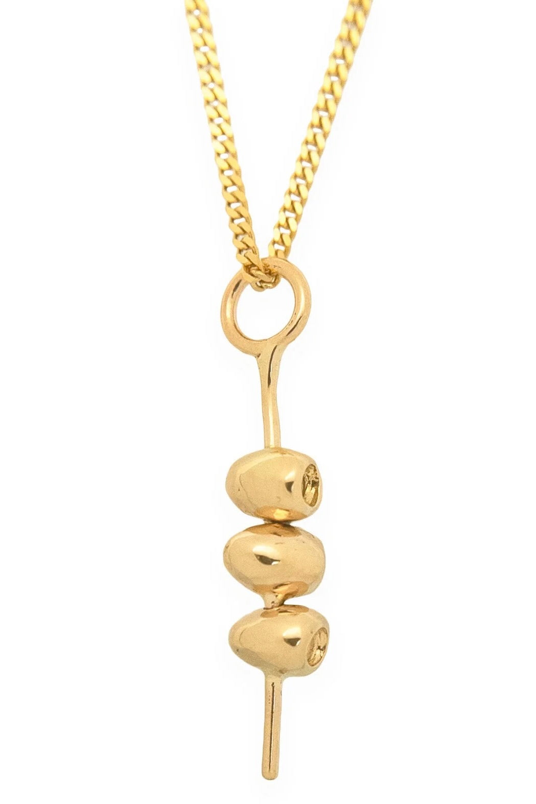Rokosz Jewelry Cocktail Olives / 10k Solid Yellow Gold