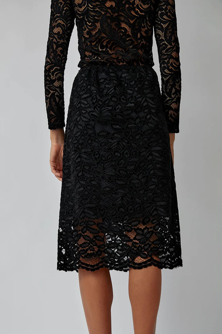 No.6 MILA Skirt / Black Lace