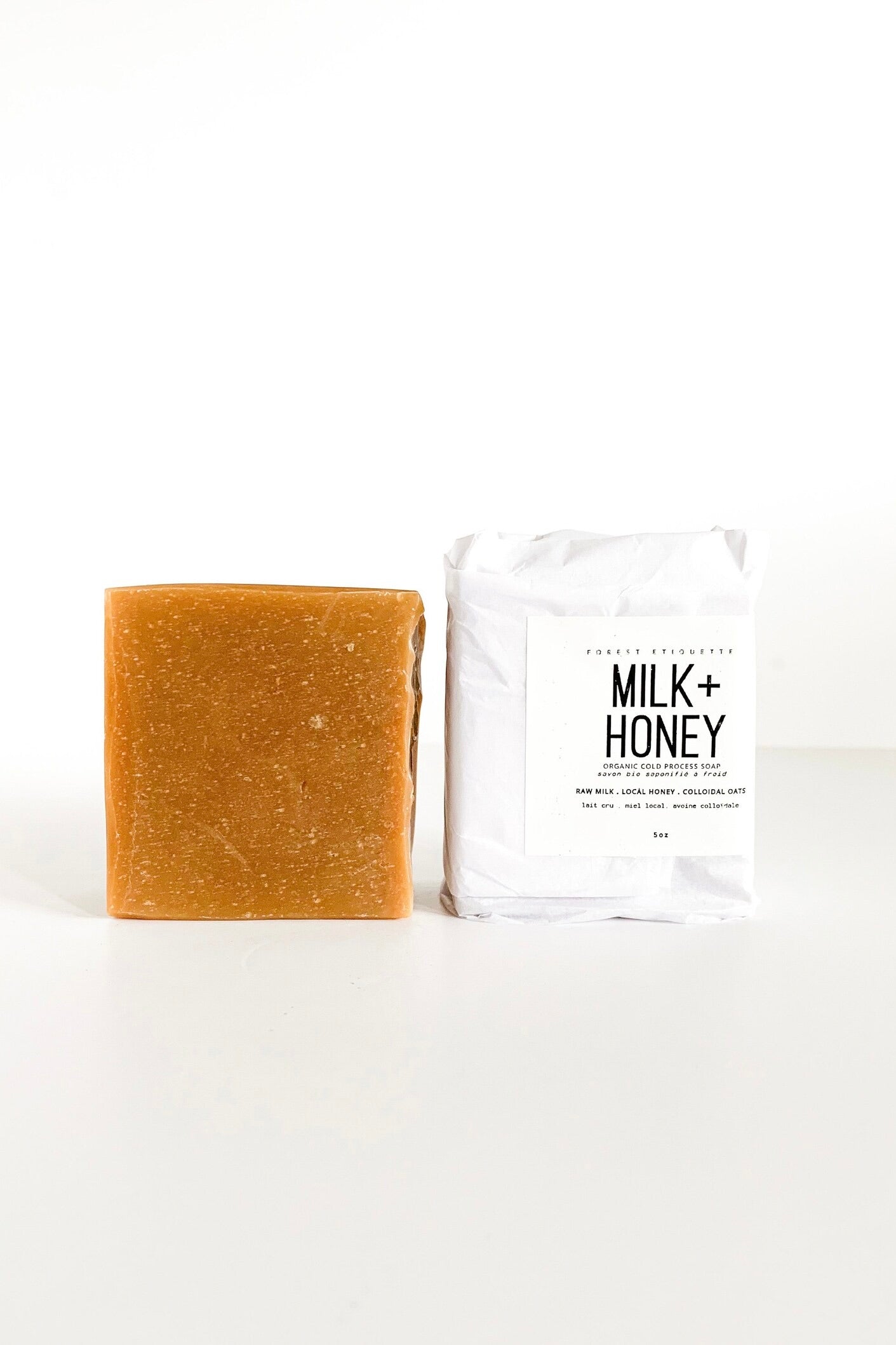 Forest Etiquette MILK + HONEY  organic soap