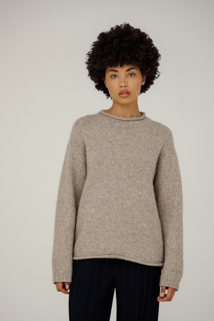 Bare Knitwear Linden Pullover / Fawn