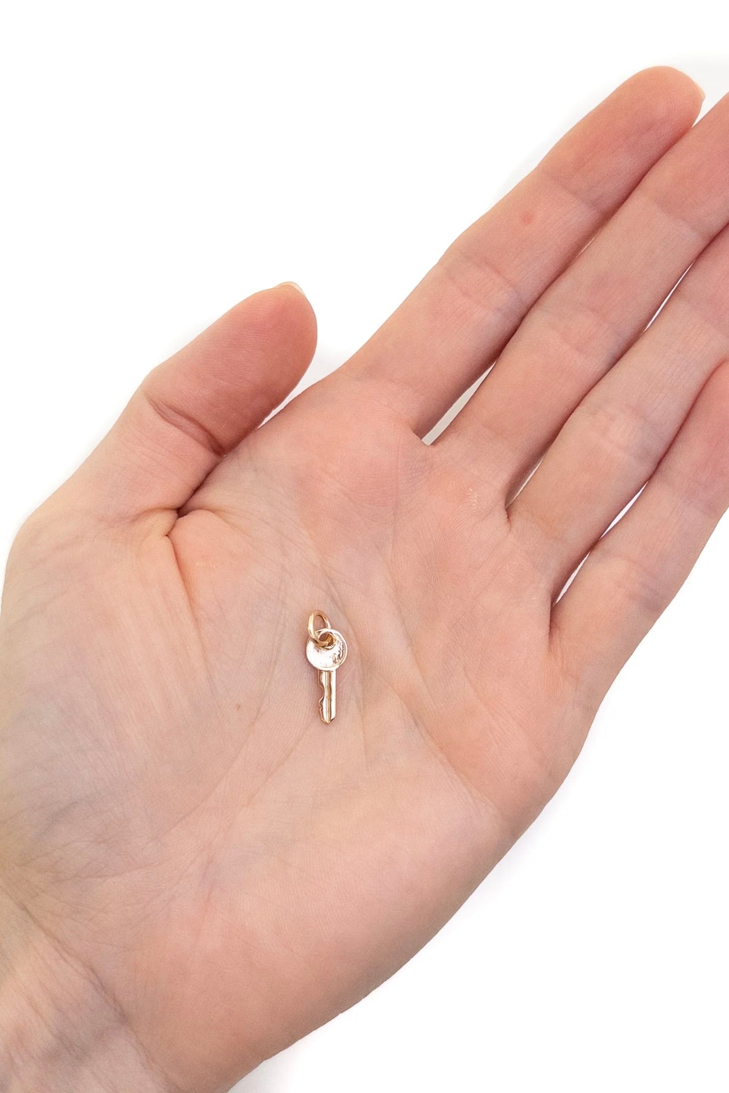 Rokosz Jewelry Tiny Key / 10k Solid Yellow Gold