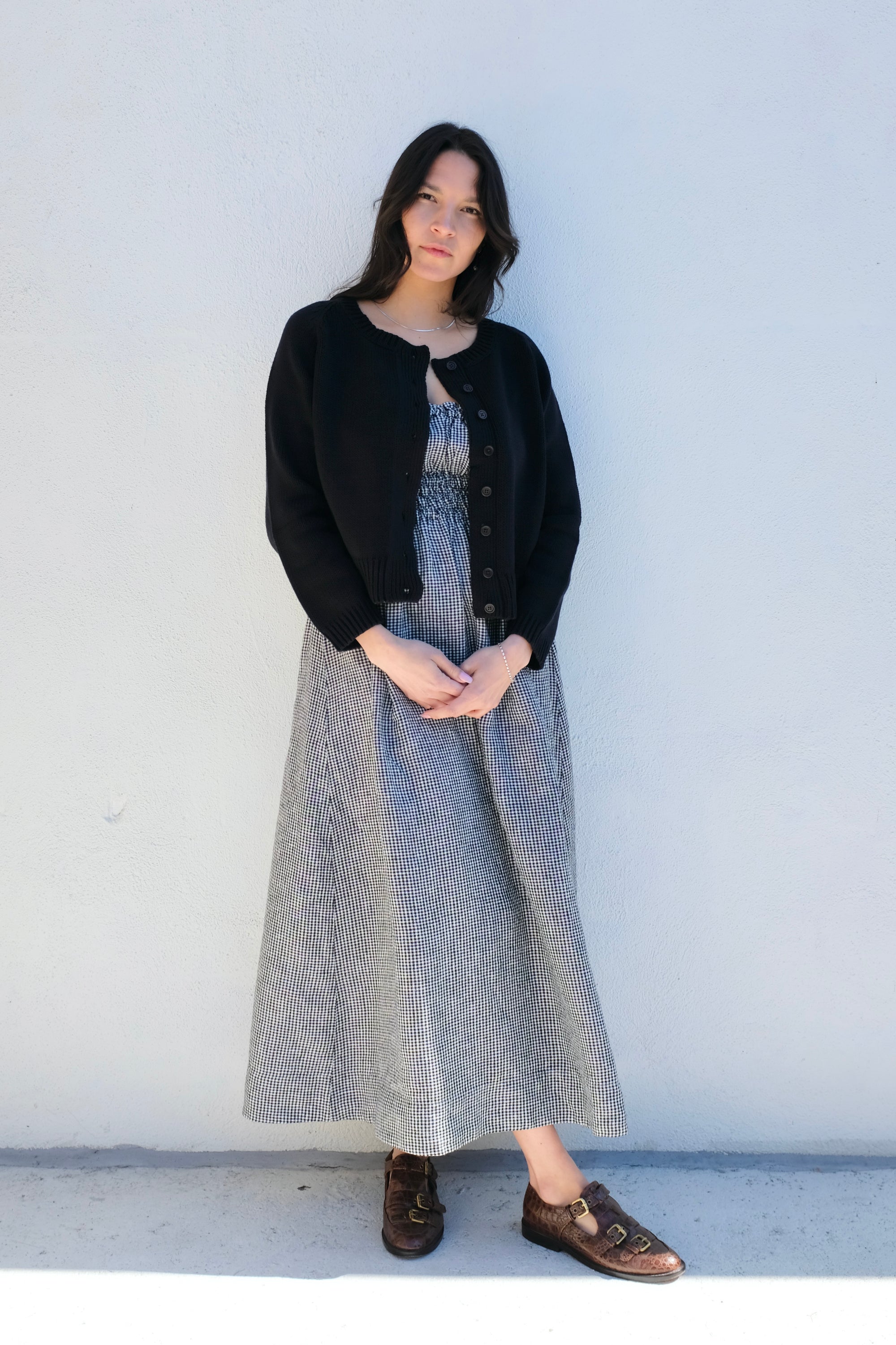 Gillian Stevens Mabel Cardigan / Navy