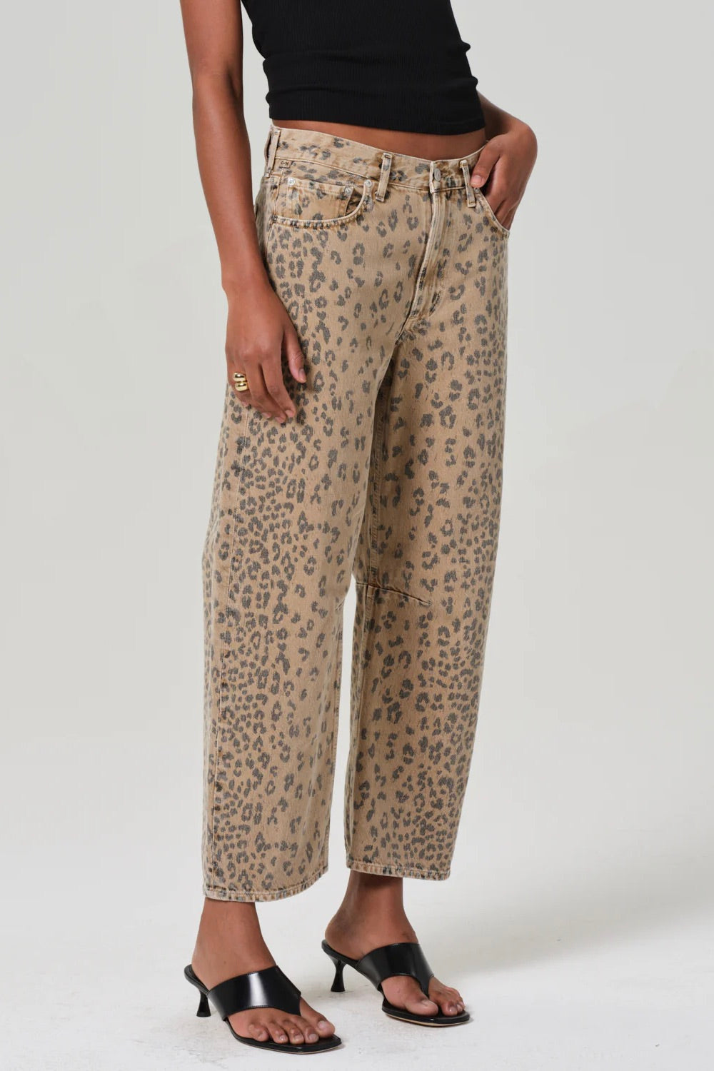 Citizens of Humanity Miro Pant / Natural Cheetah