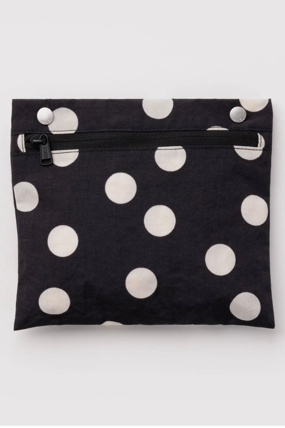 Baggu Everyday Cloud Bag / Black + Cream Polka Dot
