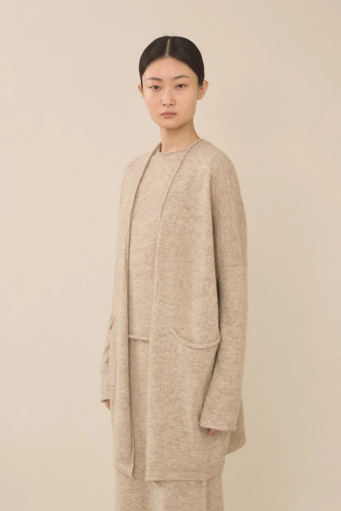 Lauren Manoogian Wide Cardigan / Oatmeal