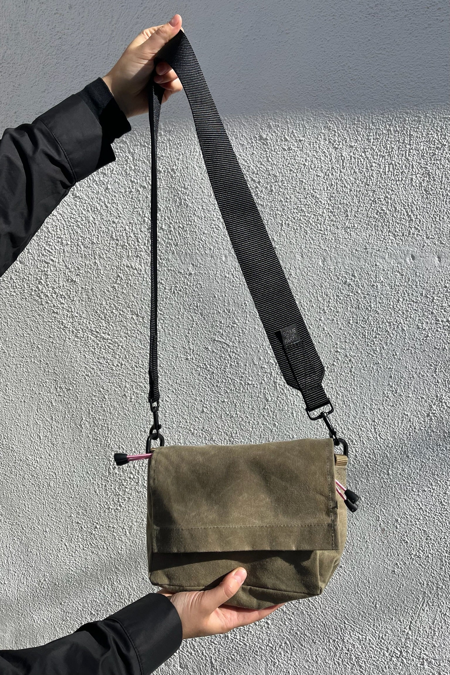 Some of the Parts Mini Get Around Pack Crossbody / Khaki + Black