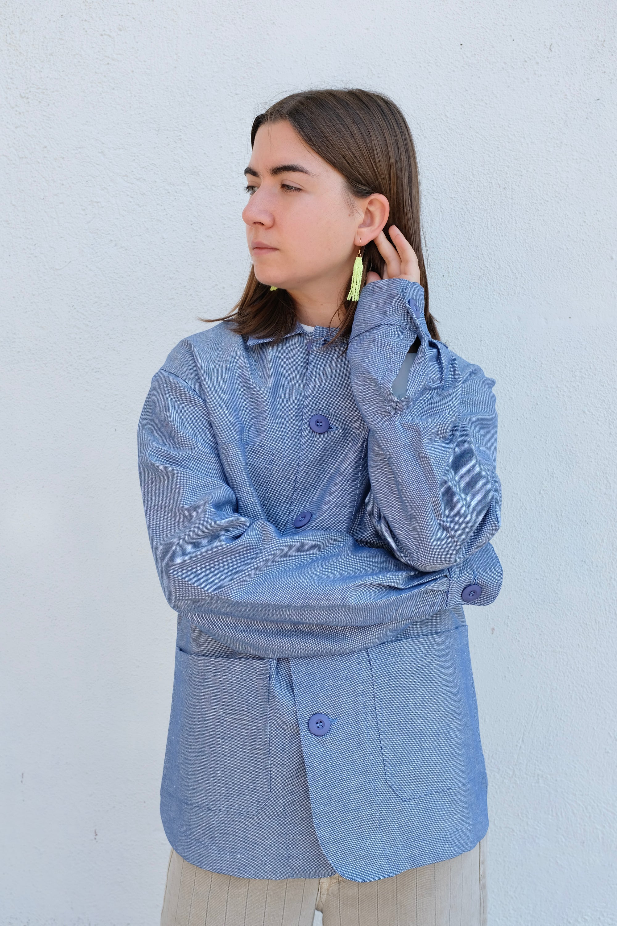 Jungmaven Beach Jacket / Lapis Blue