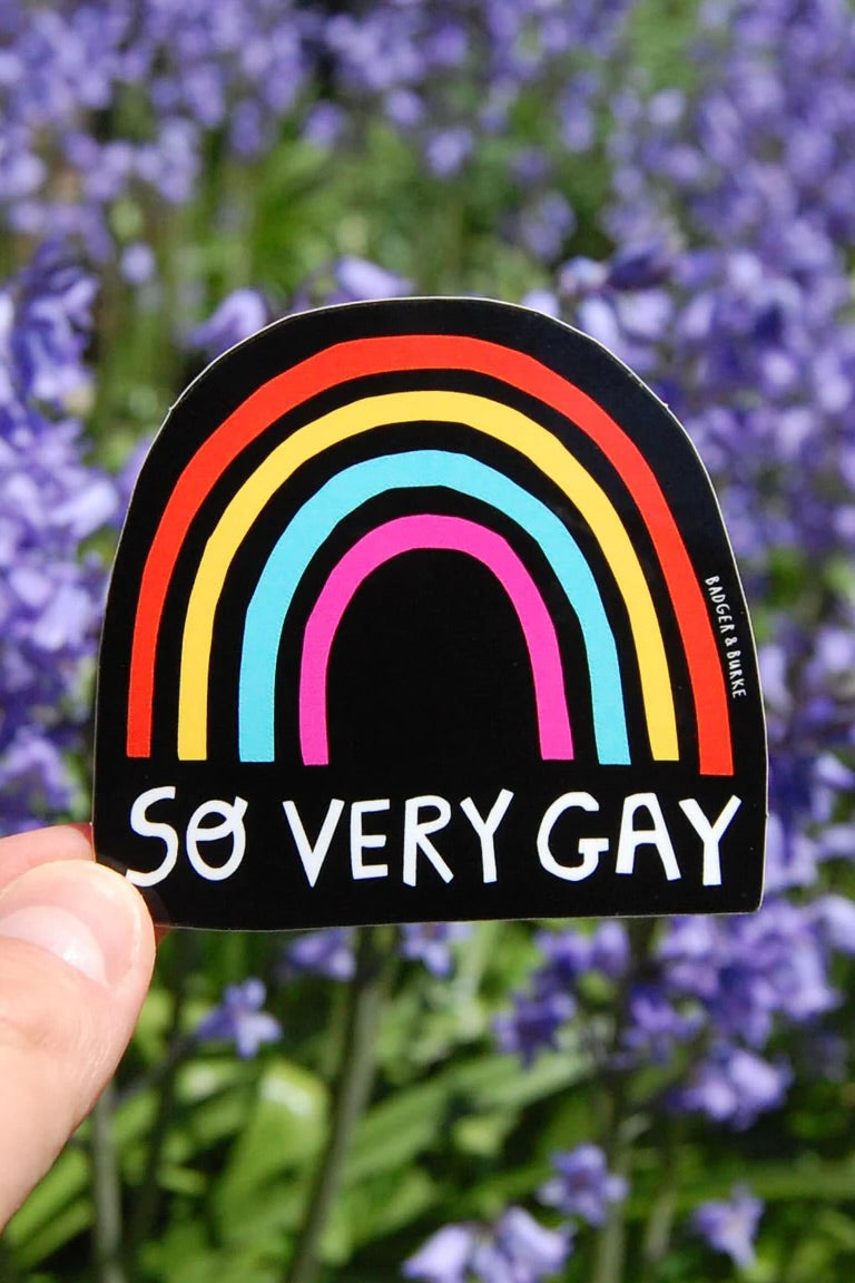 Badger & Burke Stickers / So Very Gay