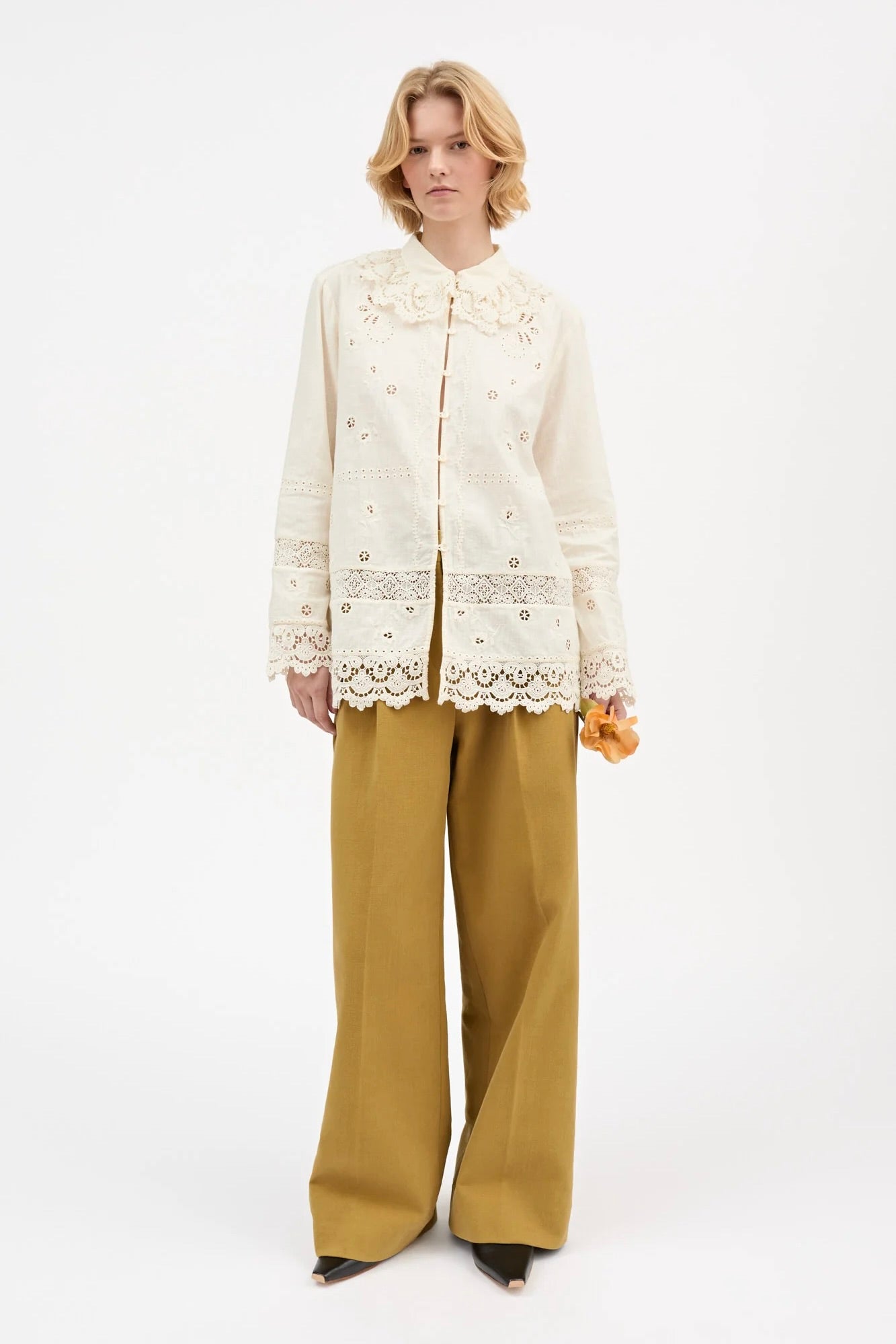 Tallulah Shirt / Antique White