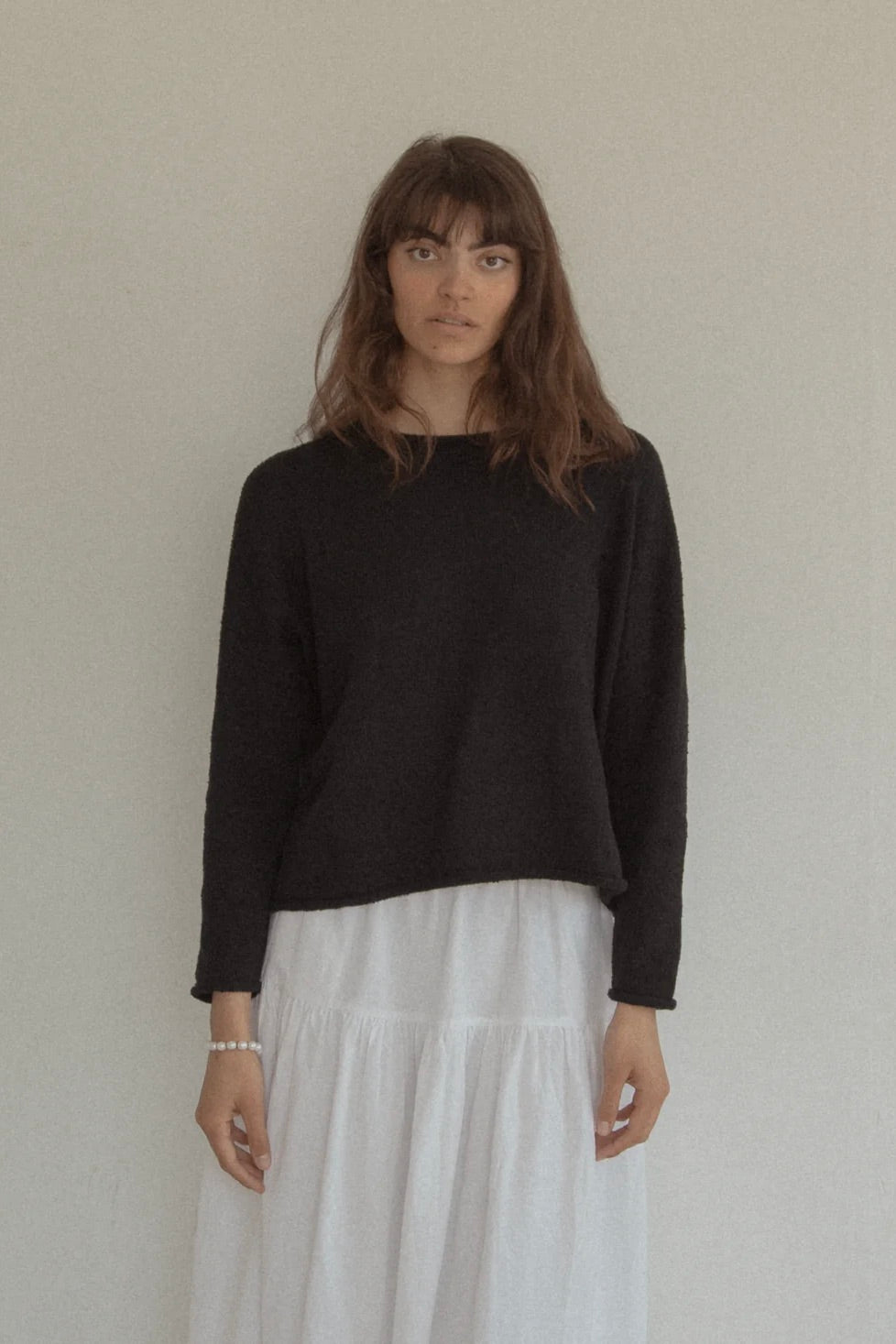 Gillian Stevens Mariel Pullover / Noir