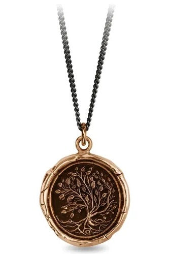 Pyrrha Tree Of Life Talisman / Bronze