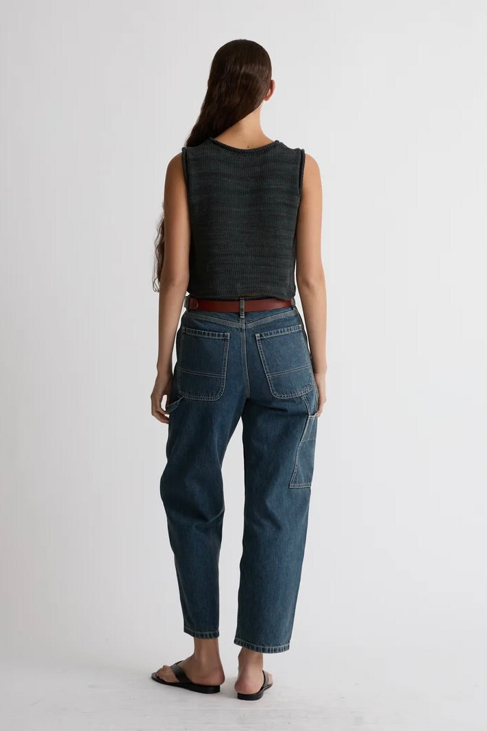 Shaina Mote Brisa Top / Painted Indigo