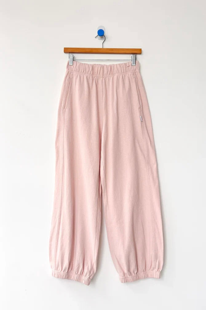 le bon shoppe balloon pant baby pink