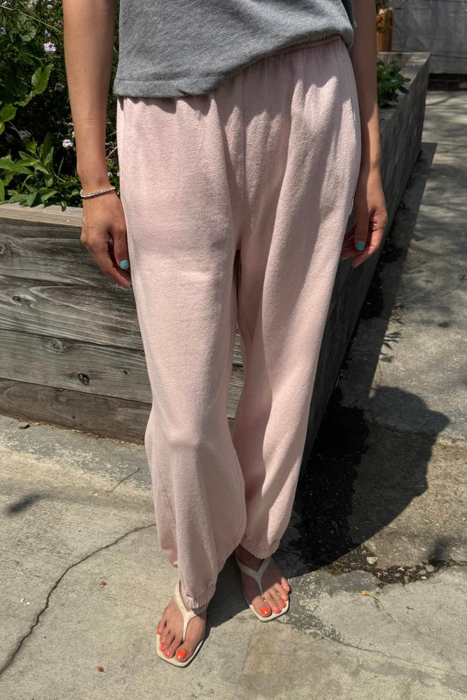 Cotton Jersey Balloon Pant / Baby Pink