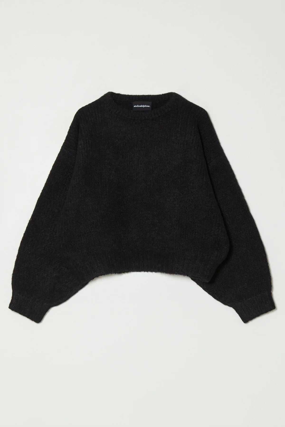 Supreme Alpaca Balloon Sleeve Sweater / Black