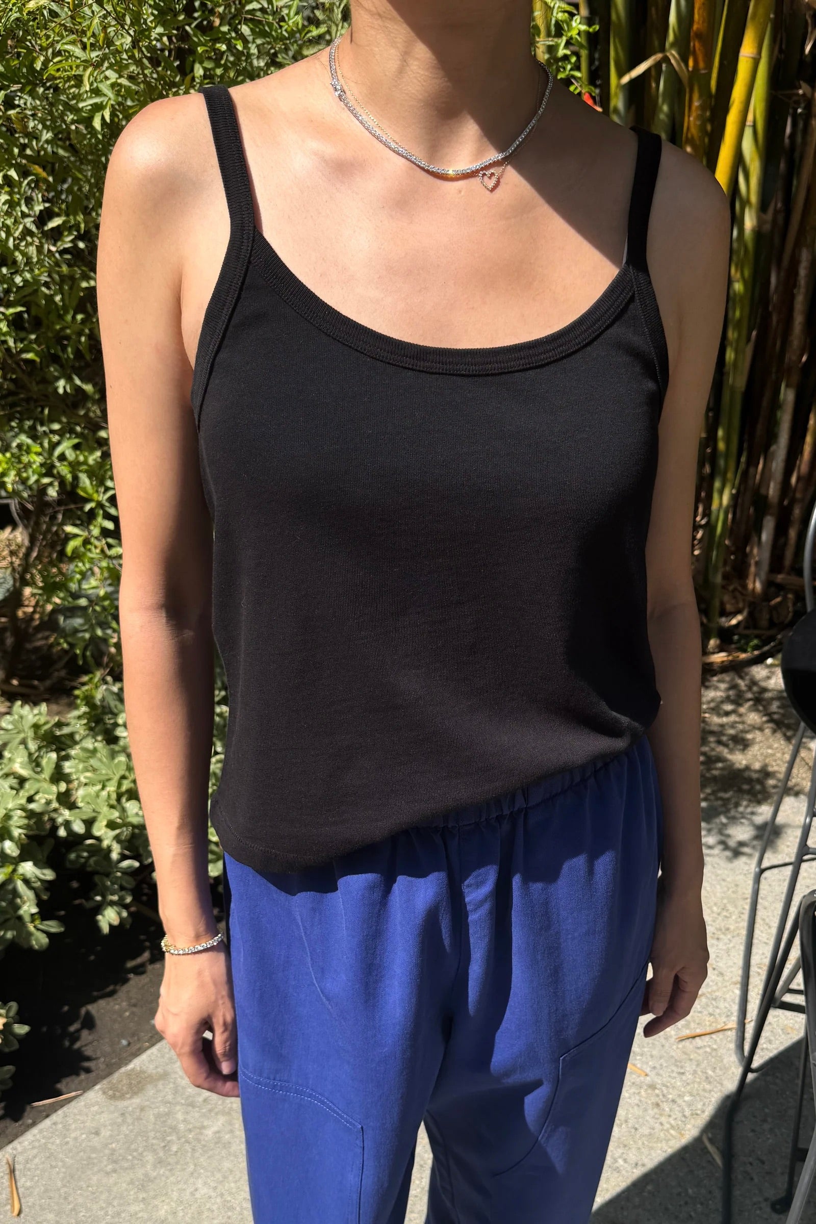 Premium Jersey Dana Cami / Black