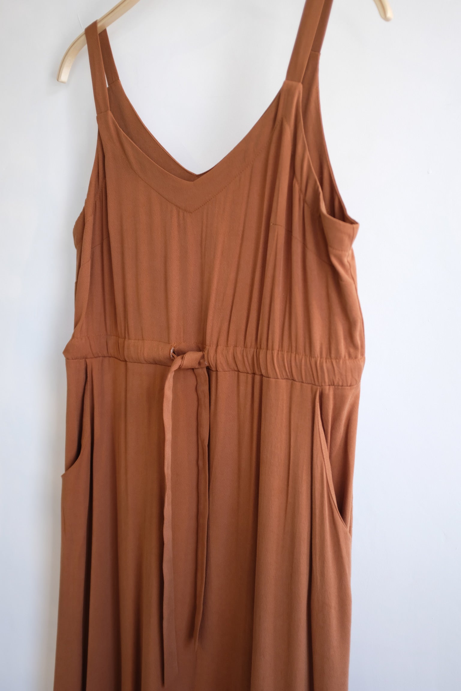 Pre-loved / Cokluch Canna Dress in Chestnut / Size medium
