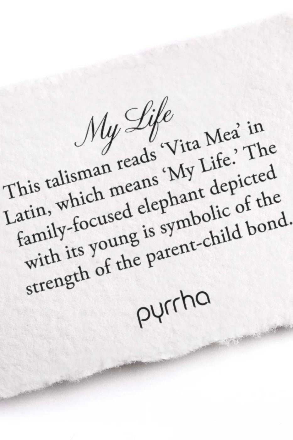 Pyrrha MY LIFE Talisman / Silver