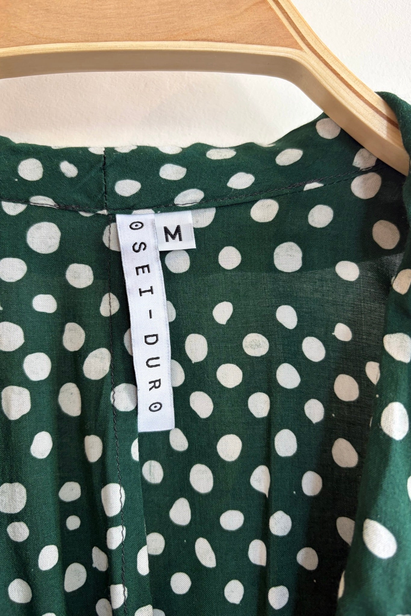 Pre-Loved / Osei Duro Sampa Wrap Dress / Bullfrog print / M