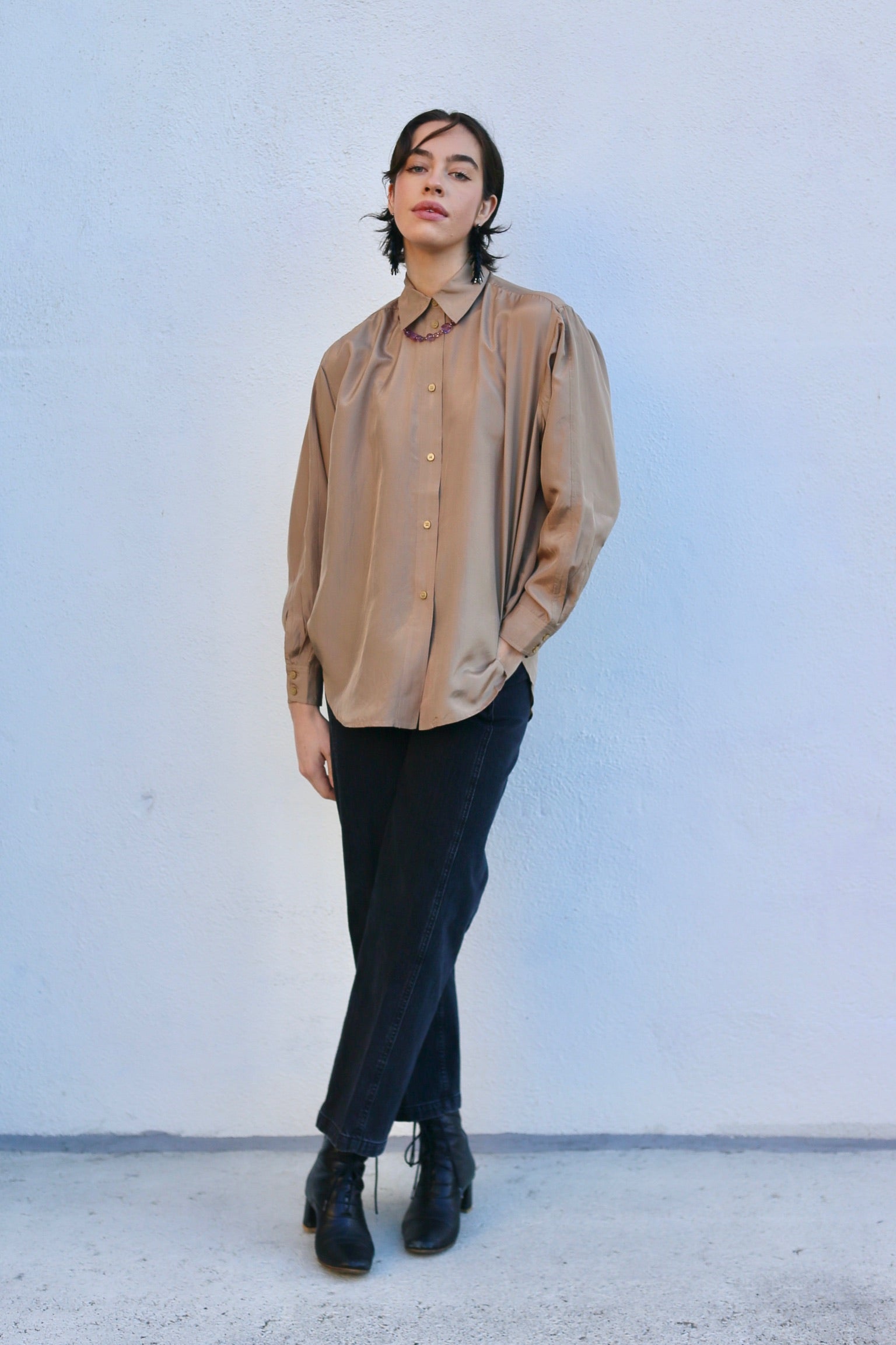 Rachel Comey Risa Top / Khaki Habotai