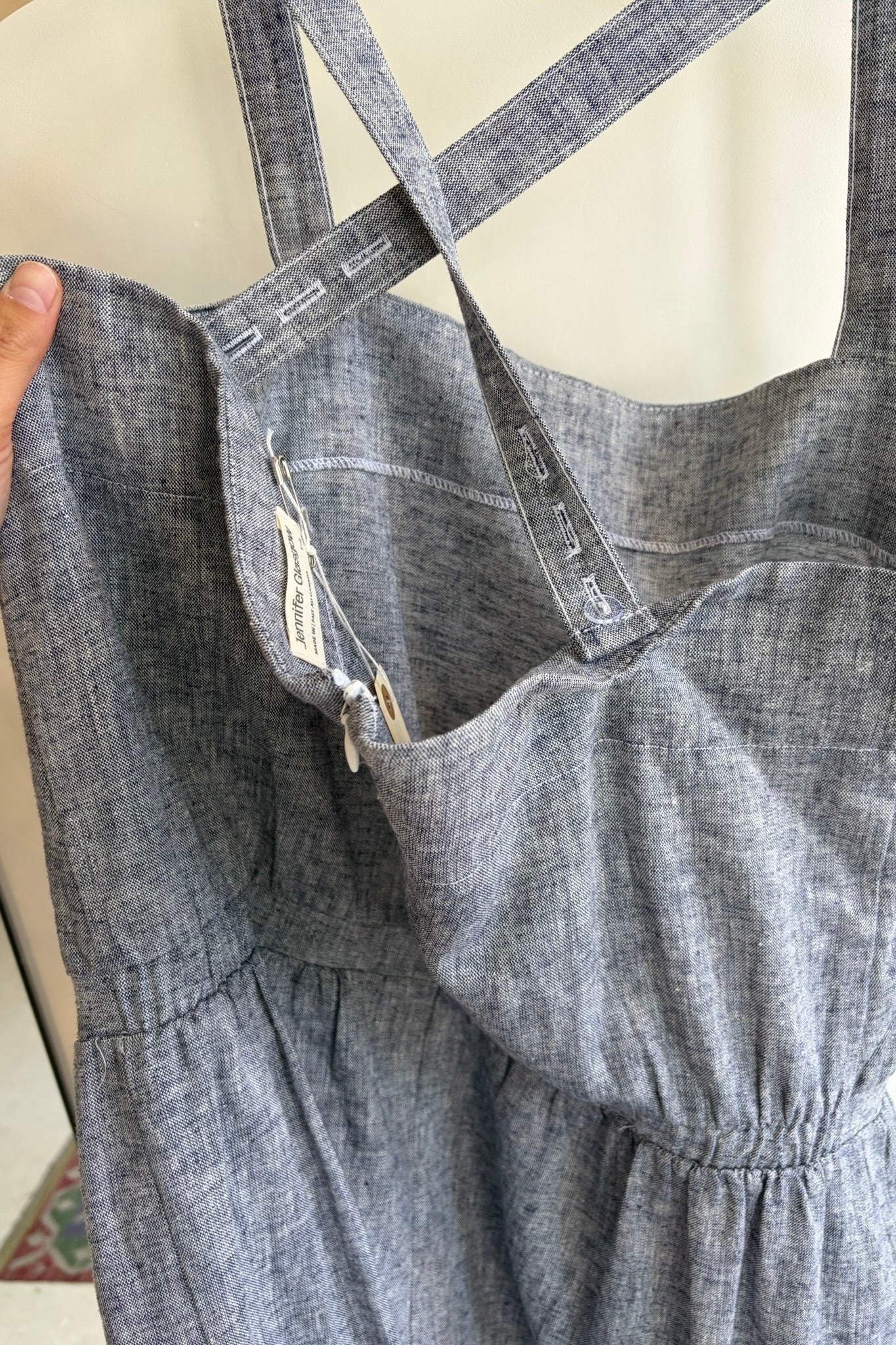 Pre-Loved / Jennifer Glasglow Calypso Dress / Chambray / Size L