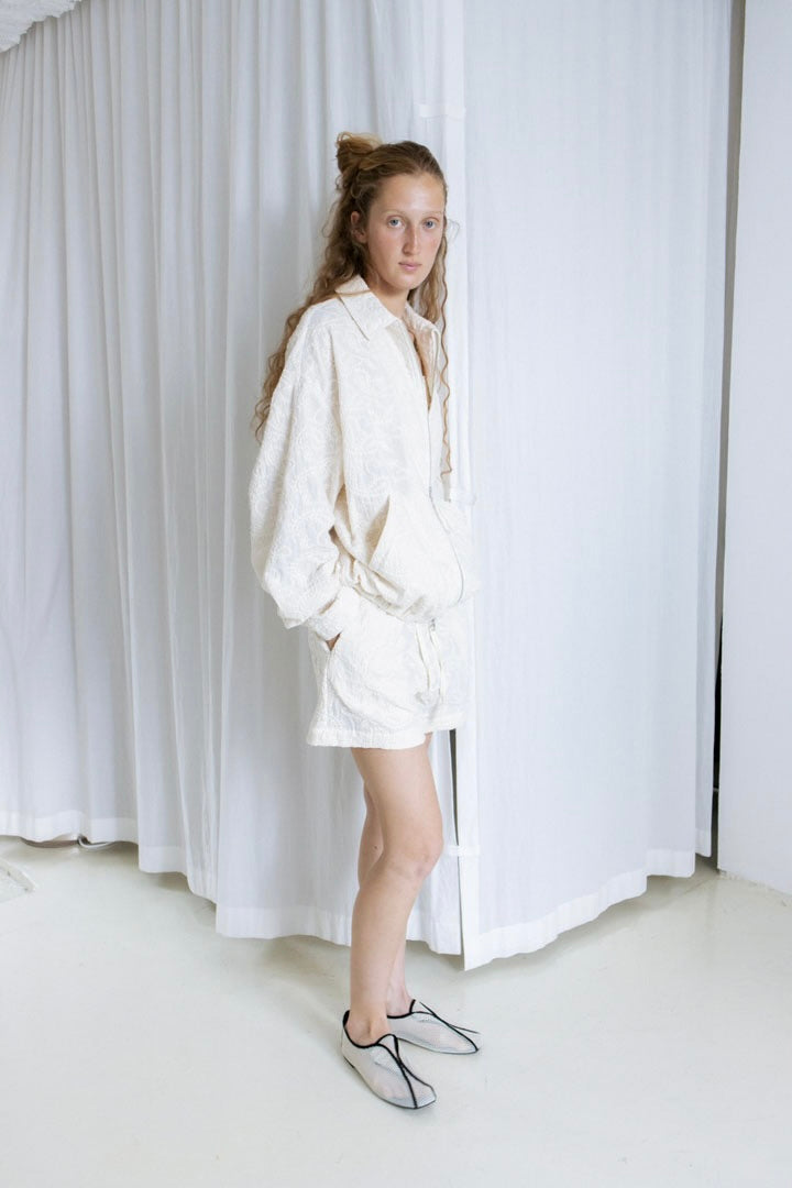 Susumu Interior Blouson Jacket / Écru