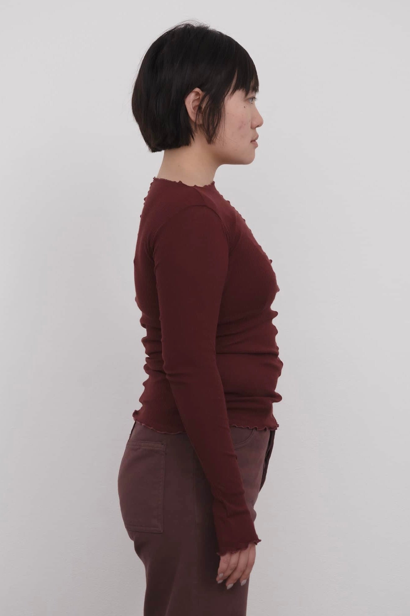 Baserange Pama Long Sleeve / Nara Red