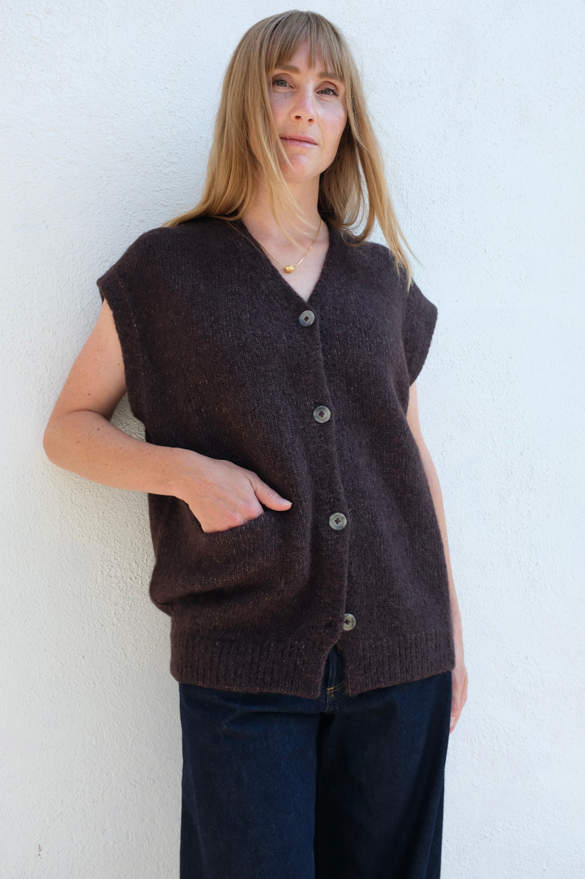 Lauren Manoogian Loft Vest / Soil
