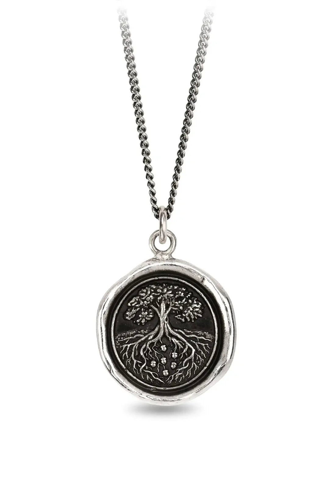 Pyrrah Family Roots / Sterling Silver