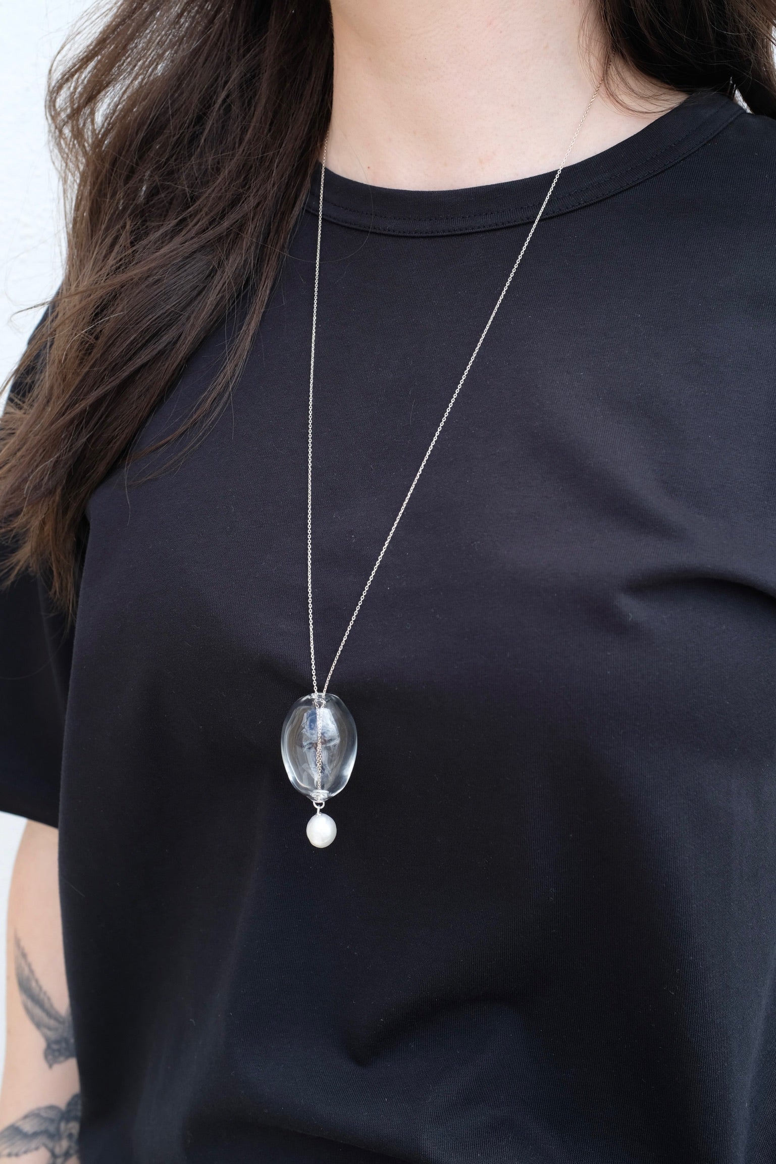 Levens Magnificent Chain Pendant / Clear