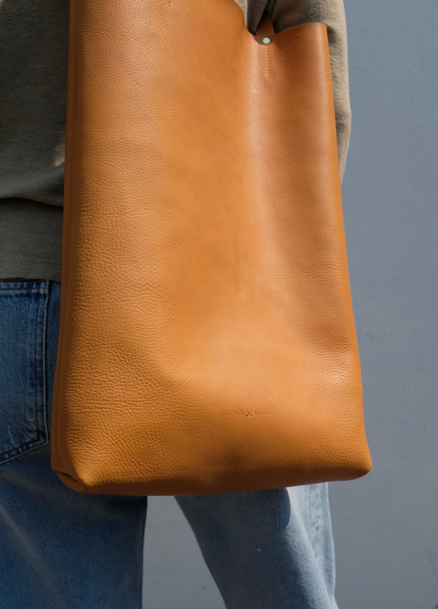 Simple Tote / Mustard