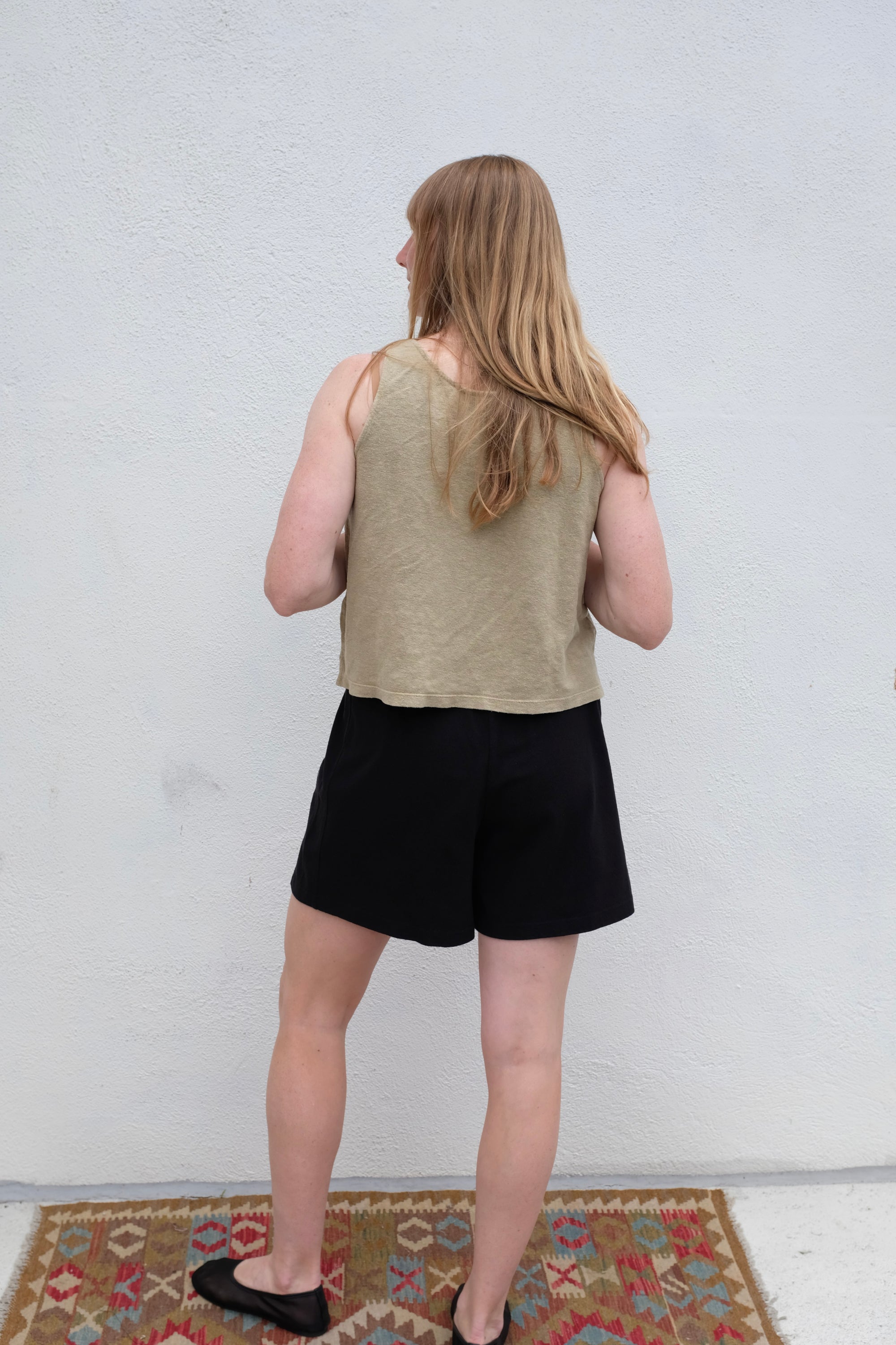 Flared Basketball Shorts / Black