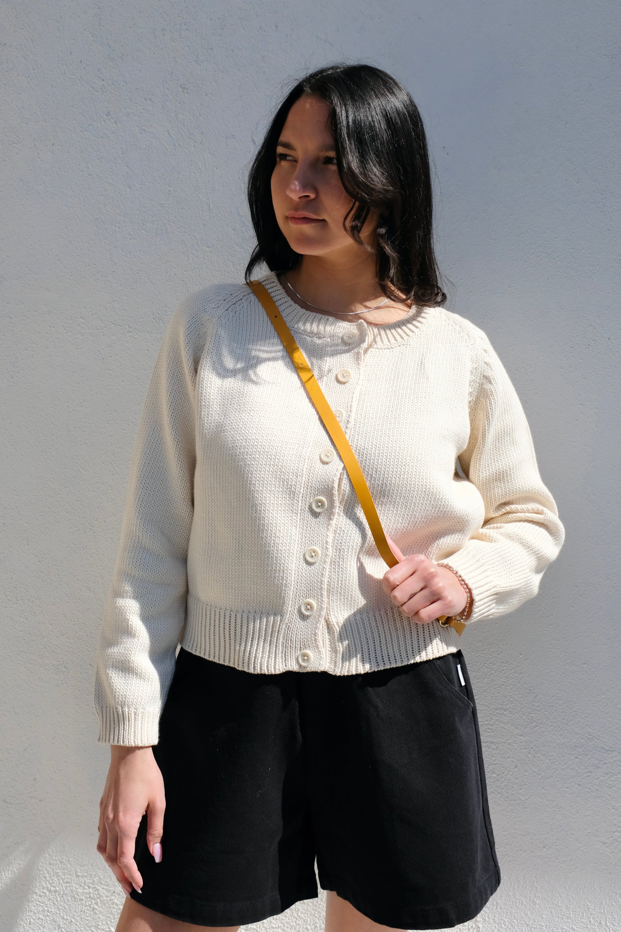 Gillian Stevens Mabel Cardigan / Ivory
