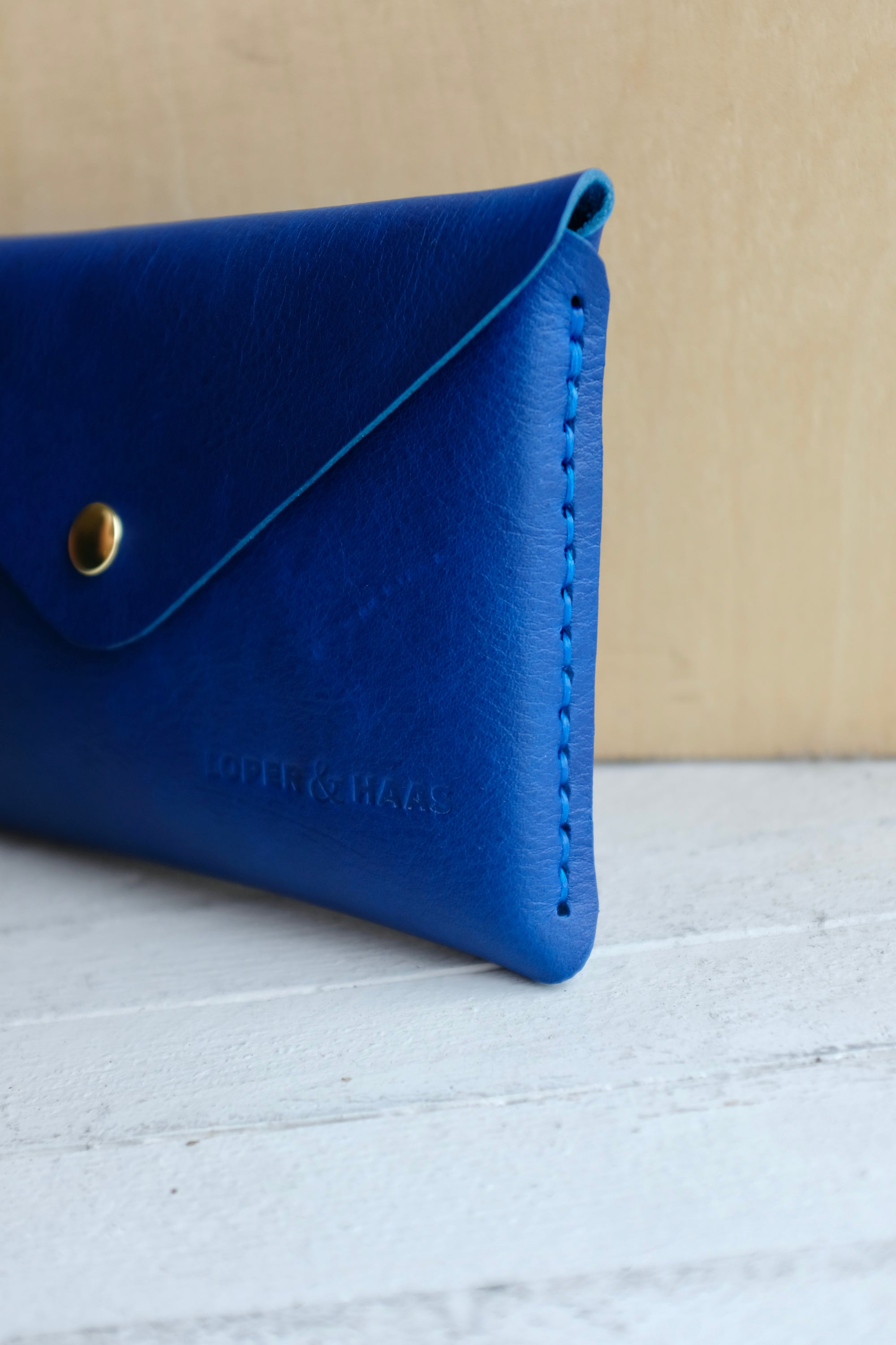 Loper & Haas small envelope / cobalt 