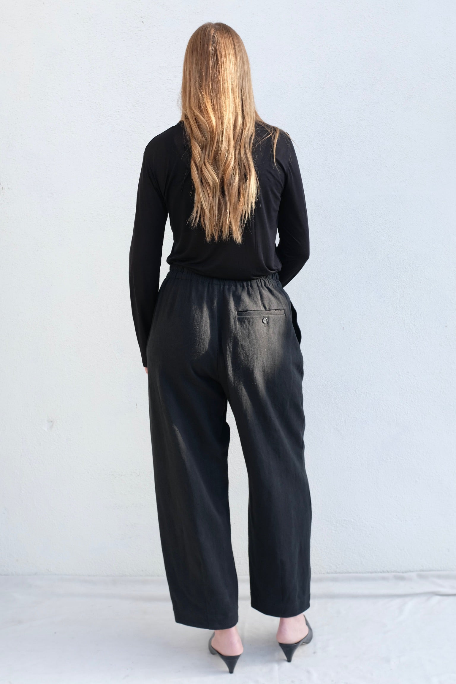 Lauren Manoogian Matte Pants / Black