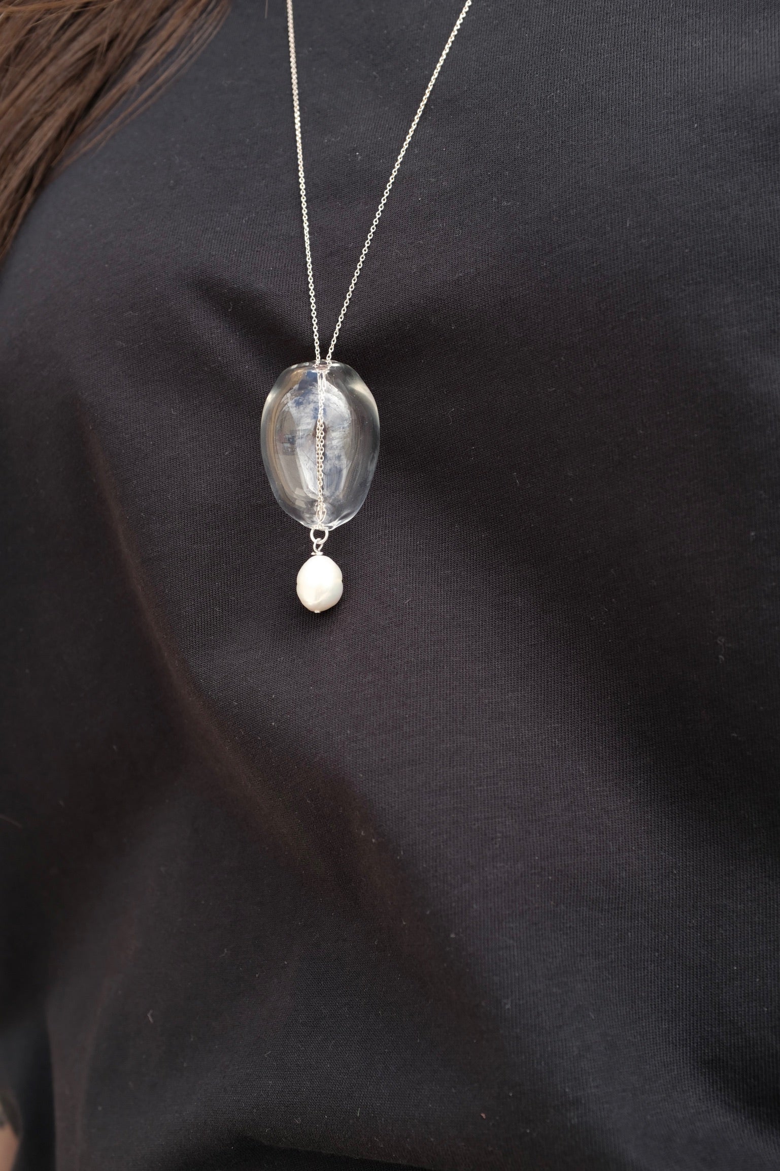 Magnificent Chain Pendant / Clear