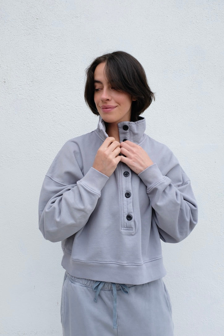 Citizens of Humanity Mirelle Funnel Neck / HematiteCitizens of Humanity Mirelle Funnel Neck / Hematite