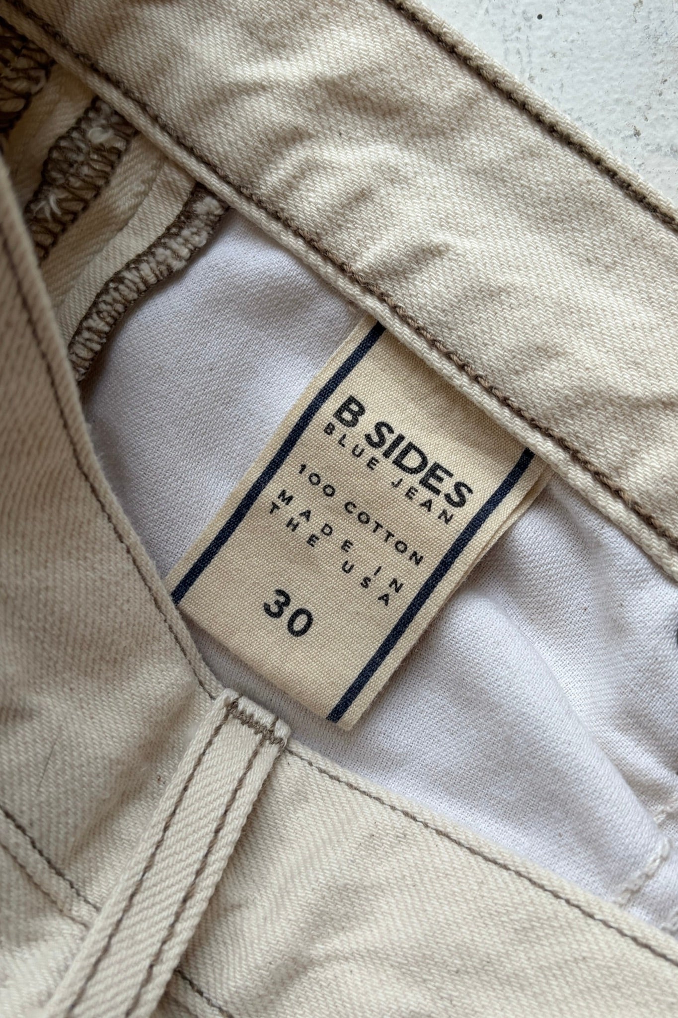 Pre-Loved / B Sides Slim Lasso / Clair Rinse / size 30