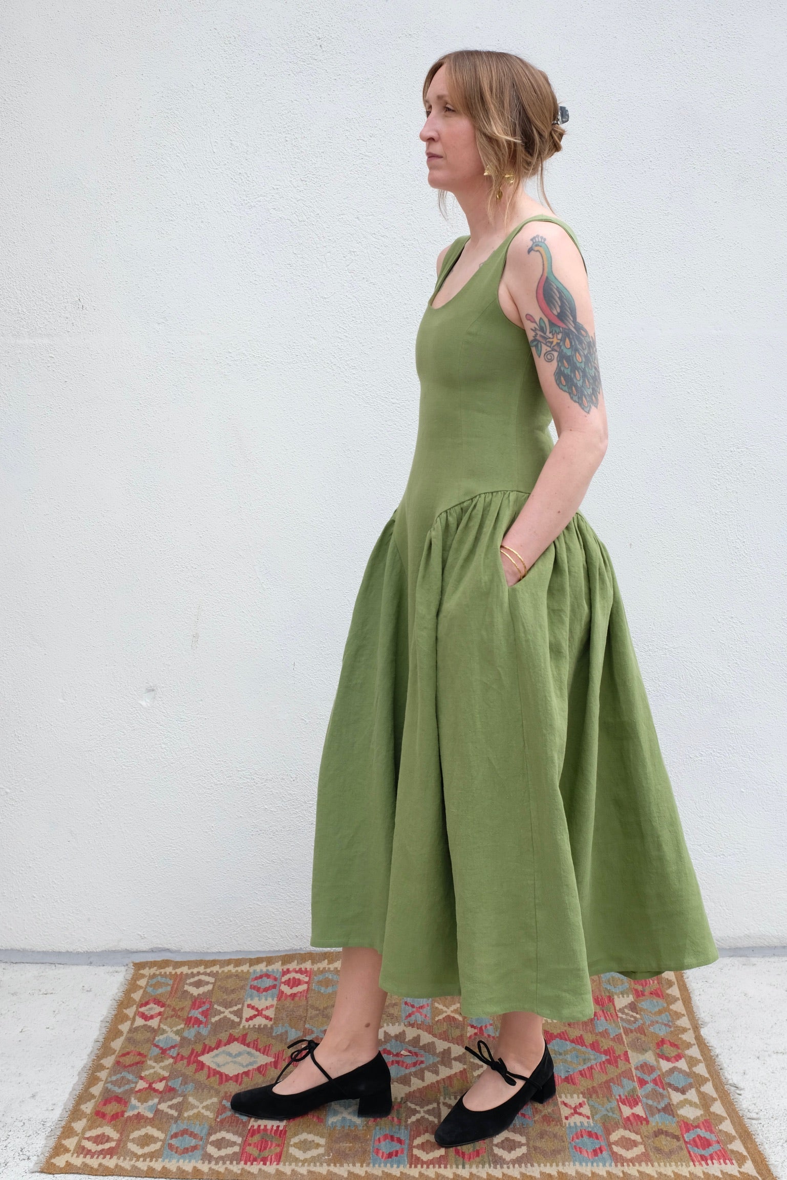 Eliza Faulkner Vivienne Dress / Green