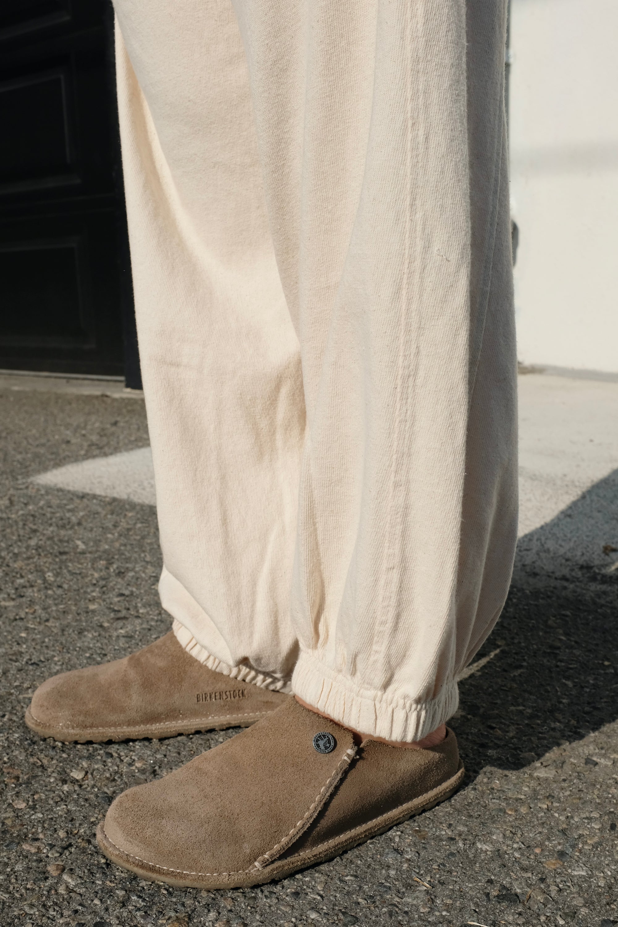 Cotton Jersey Balloon Pant / Naturel
