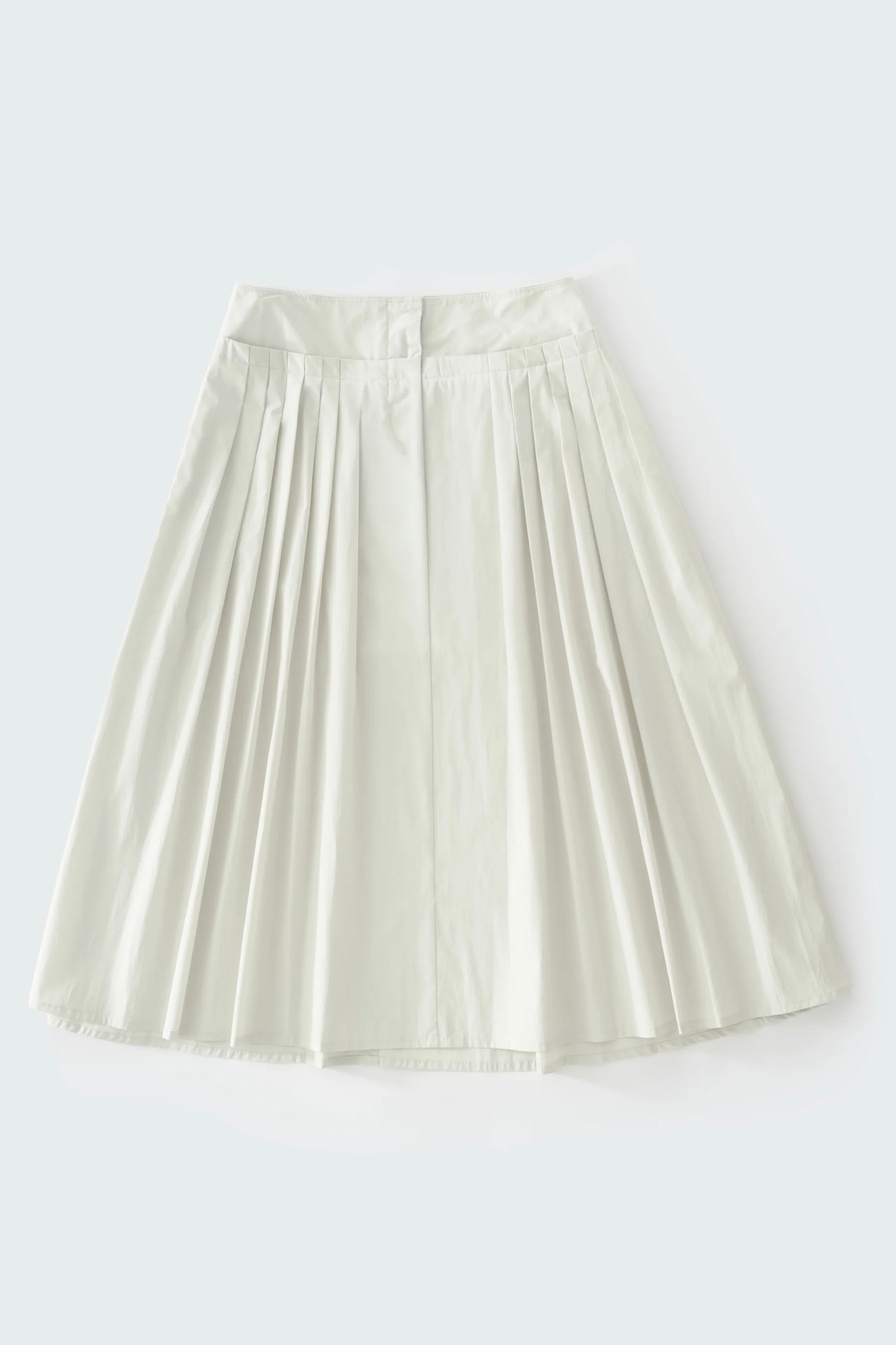Studio Nicholson Agat Gathered Skirt / Bone