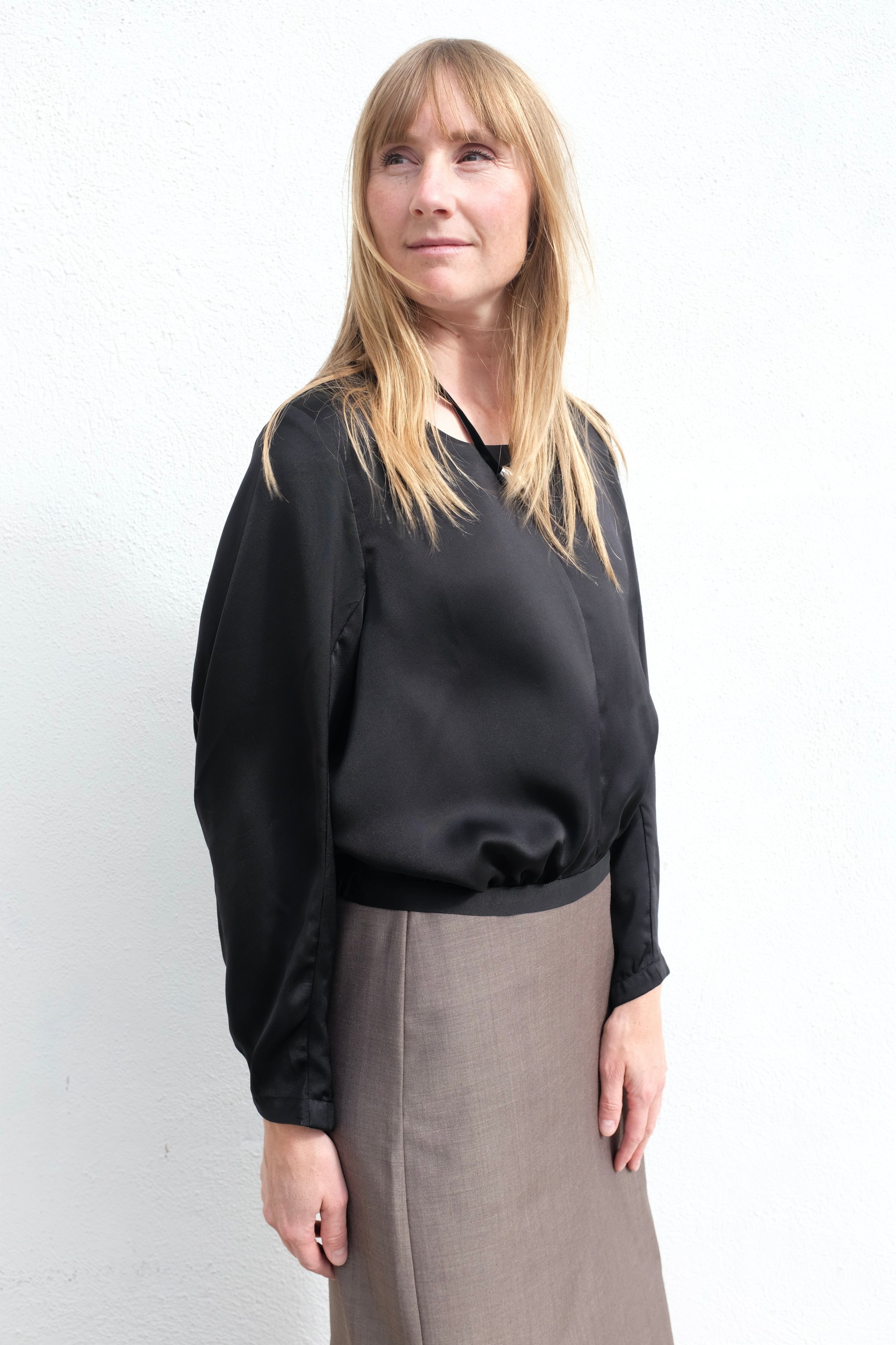 Atelier Delphine Brigitte Blouse / Black