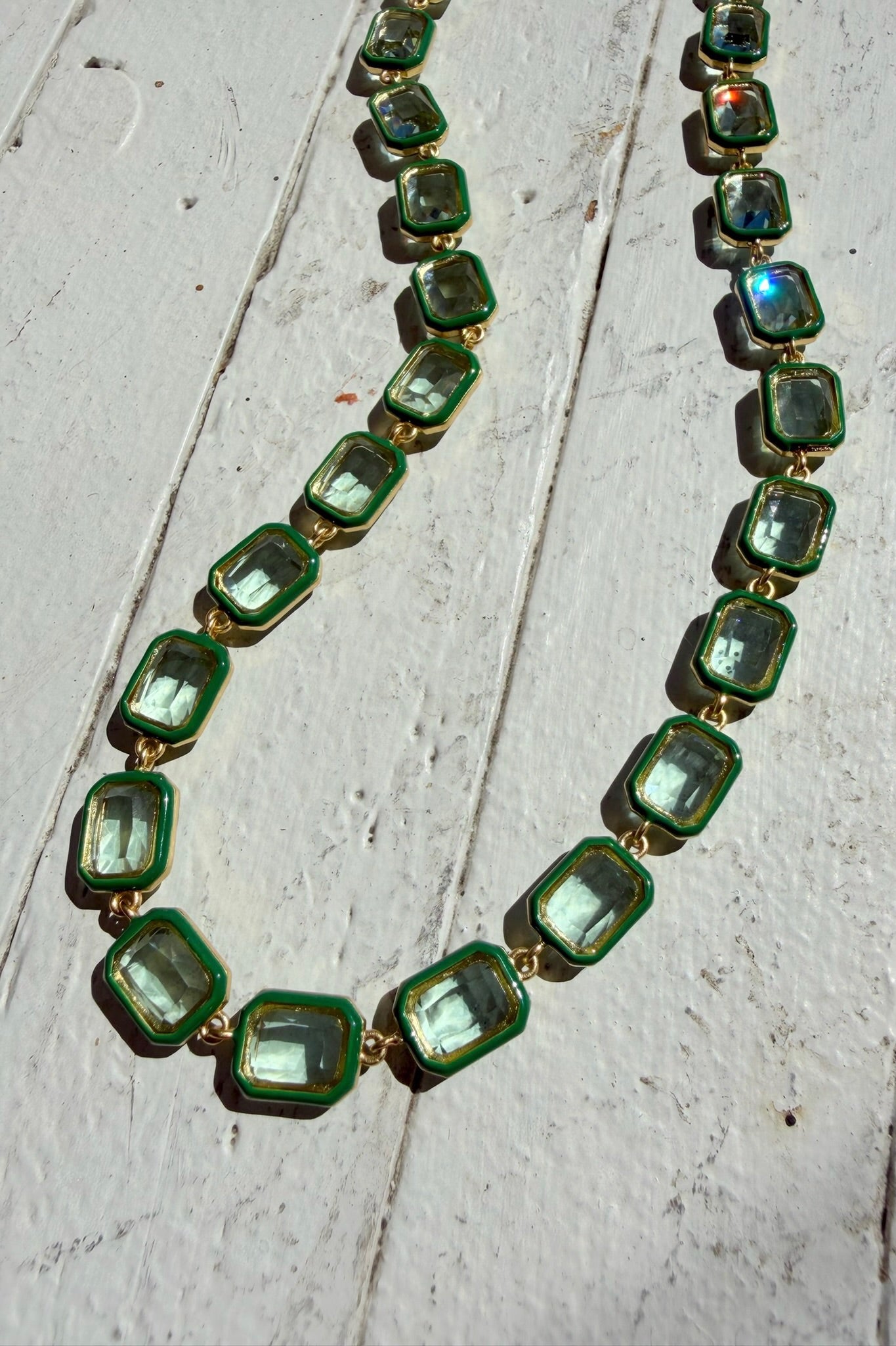 Bijou Bead Necklace / Mint