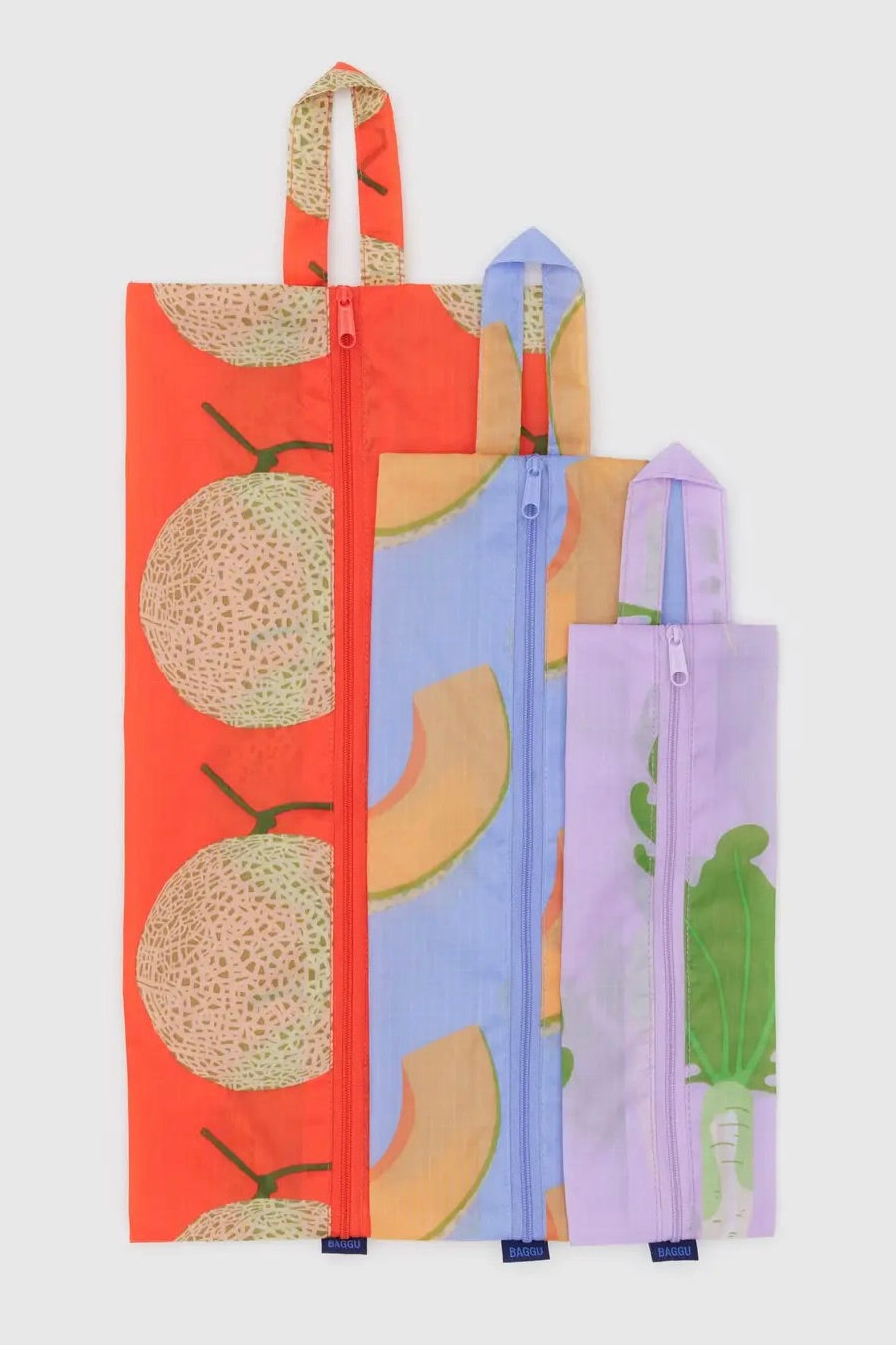 Baggu 3D Zip Set / Japanese Produce
