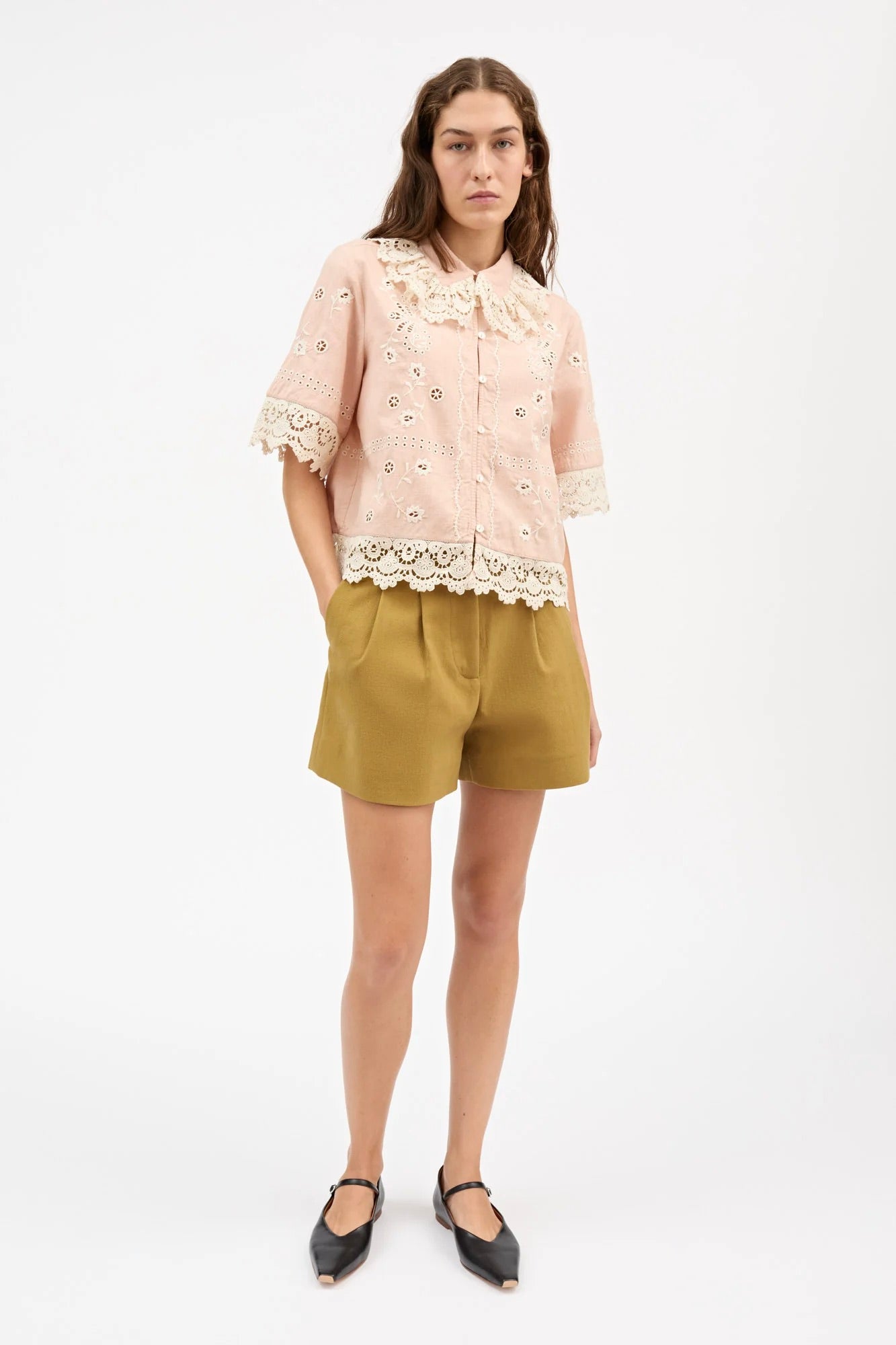 Skall Studio Talia Shirt / Antique Rose