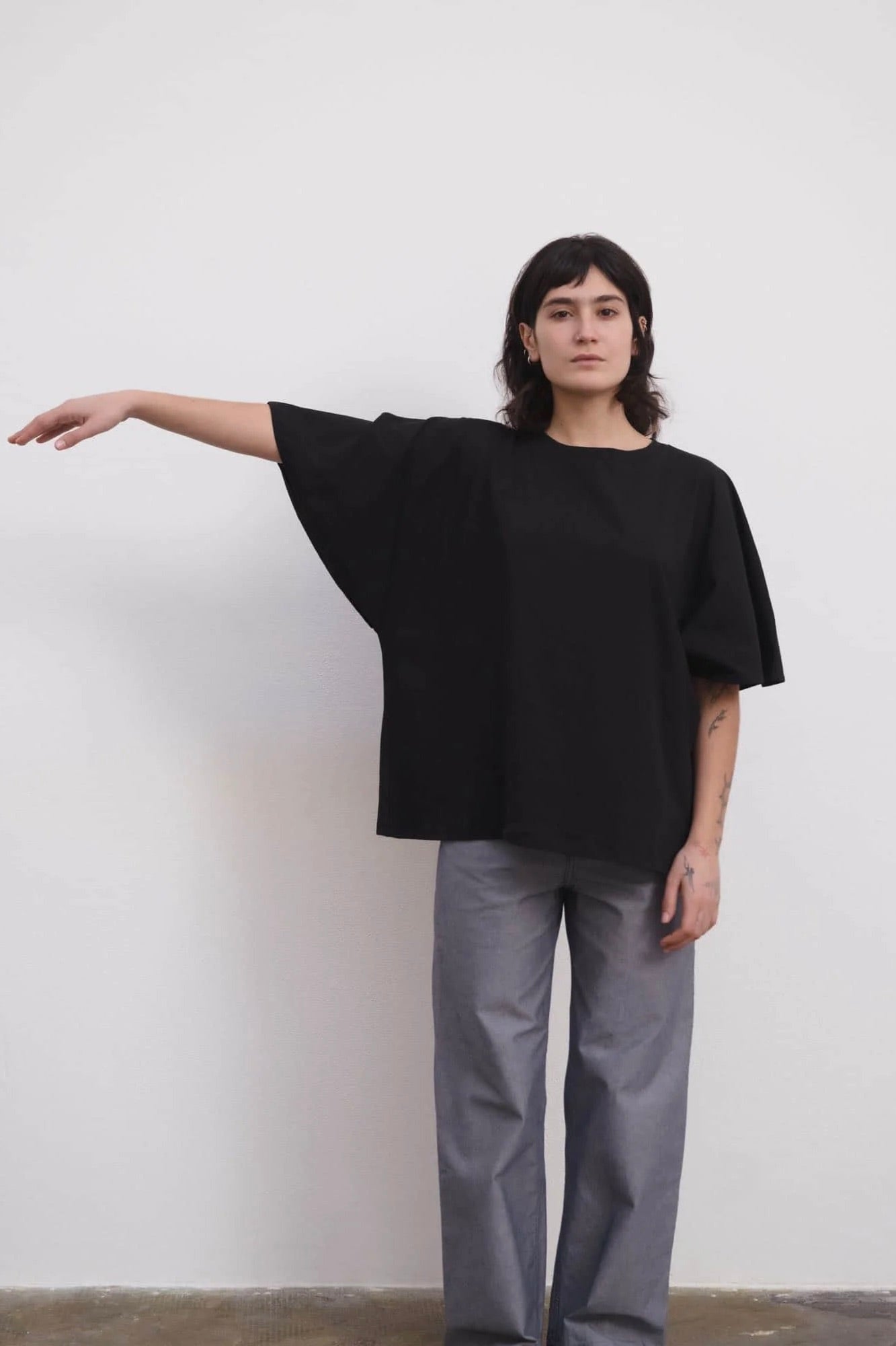 Baserange Cycle Tee Shirt / Black