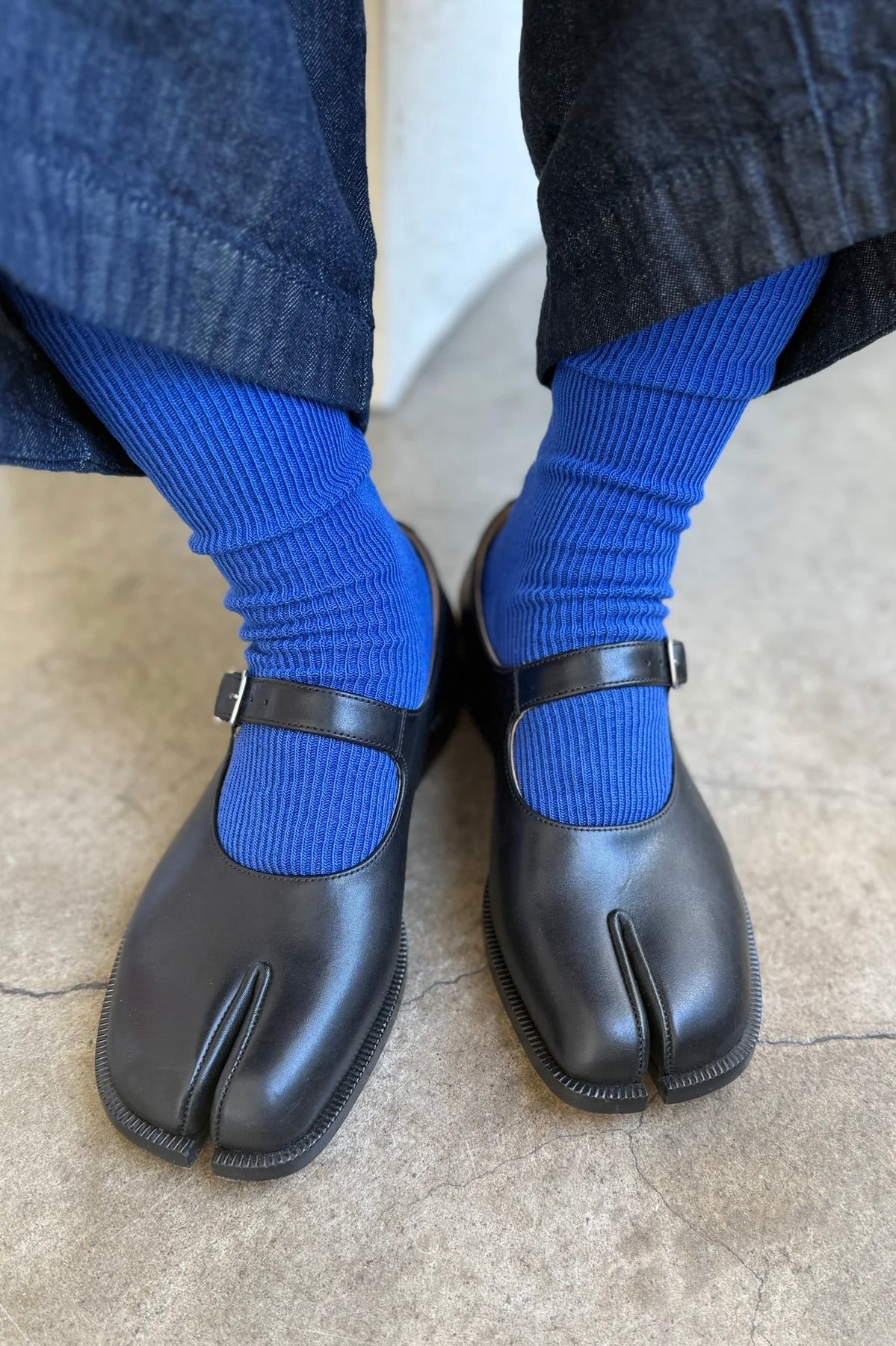 Le Bon Shoppe Crisp Step Socks / Blue